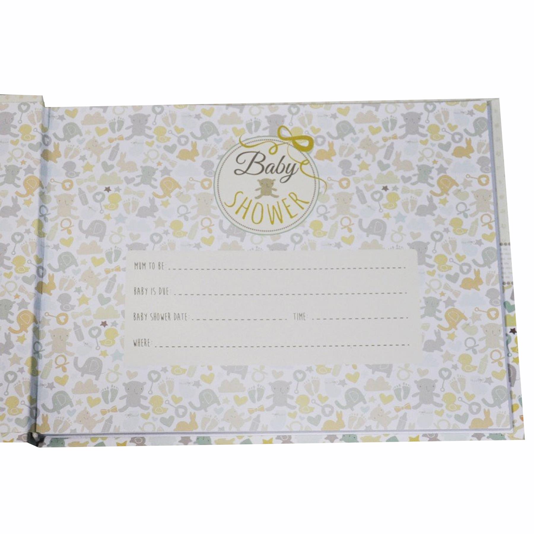 Laura Darrington 25 Page Baby Shower Guest Book