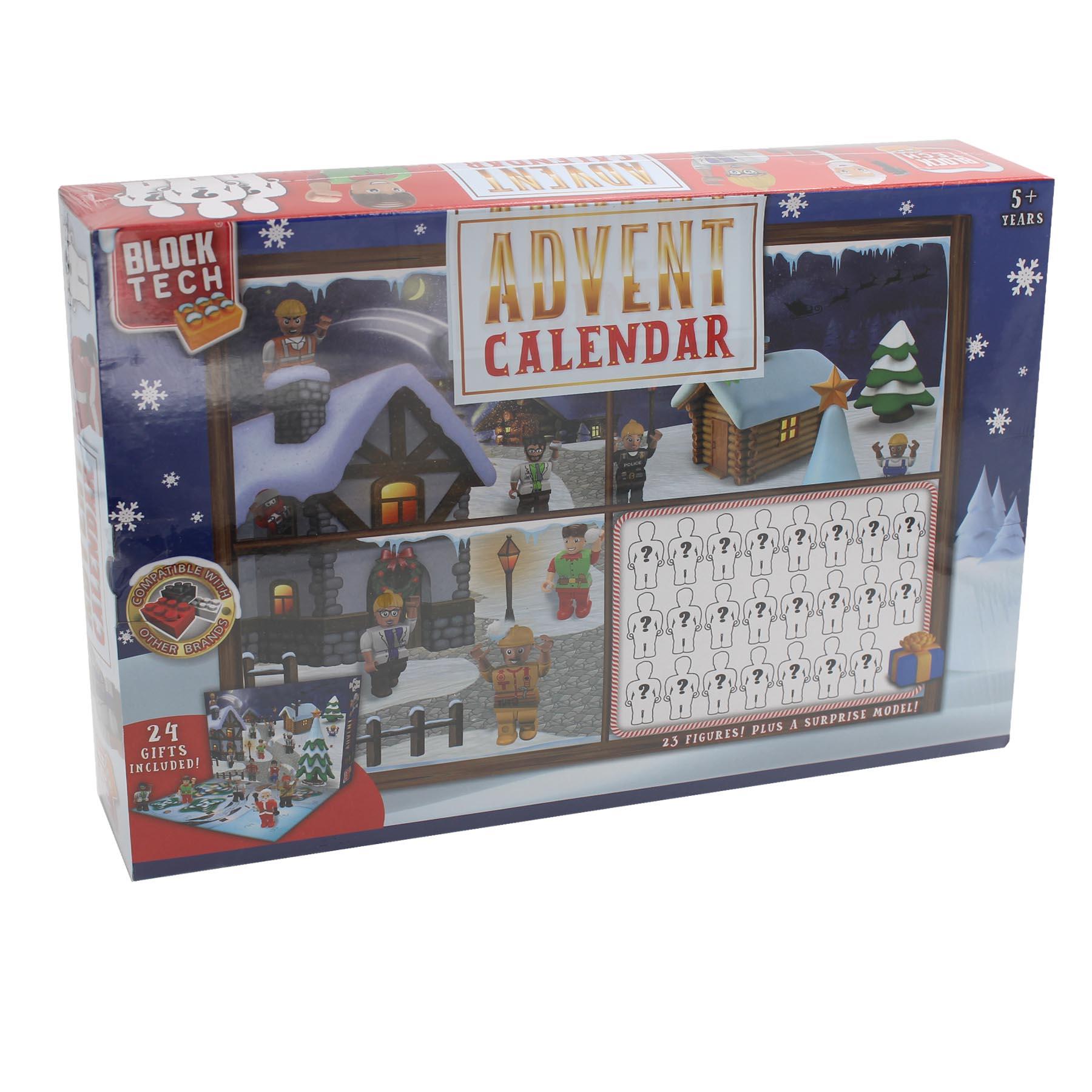 Block Tech Christmas Advent Calendar 24 Pieces