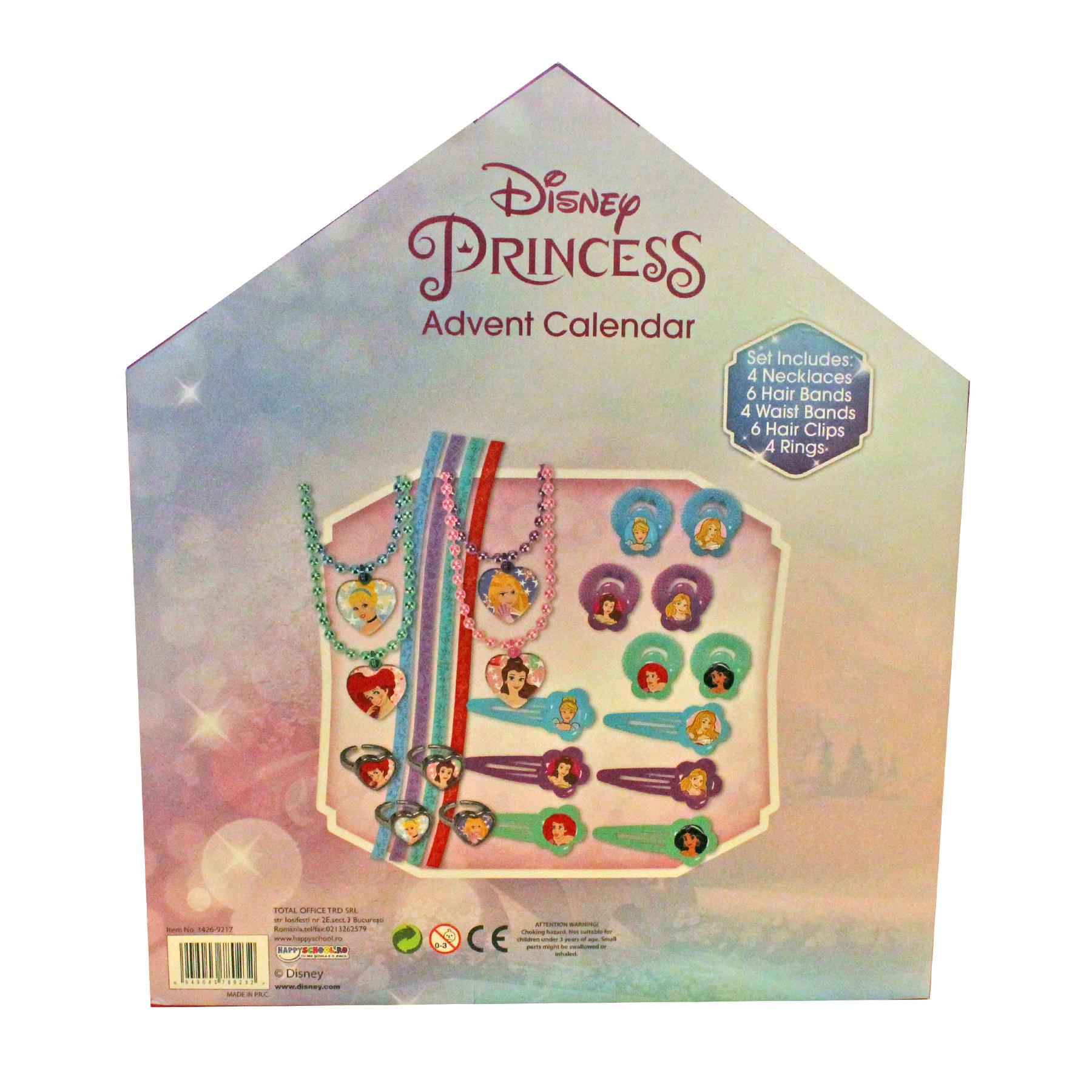 Disney Princess Jewellery Advent Calendar Arts and Crafts Countdown to Christmas