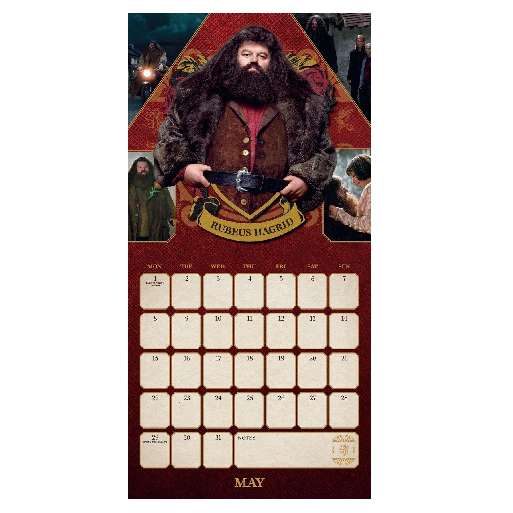 Harry Potter 2023 Calendar Square Official Licensed 30.5x30.5cm