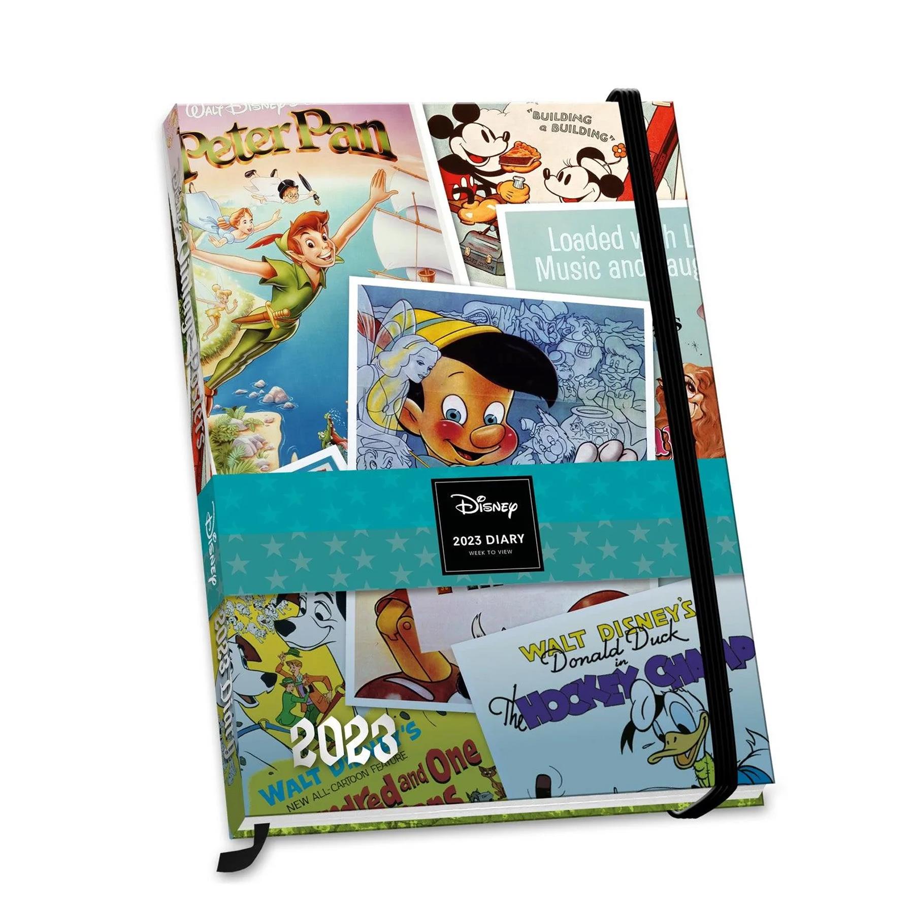 Disney 2023 Calendar Diary and Pen Official Licensed Gift Box Set