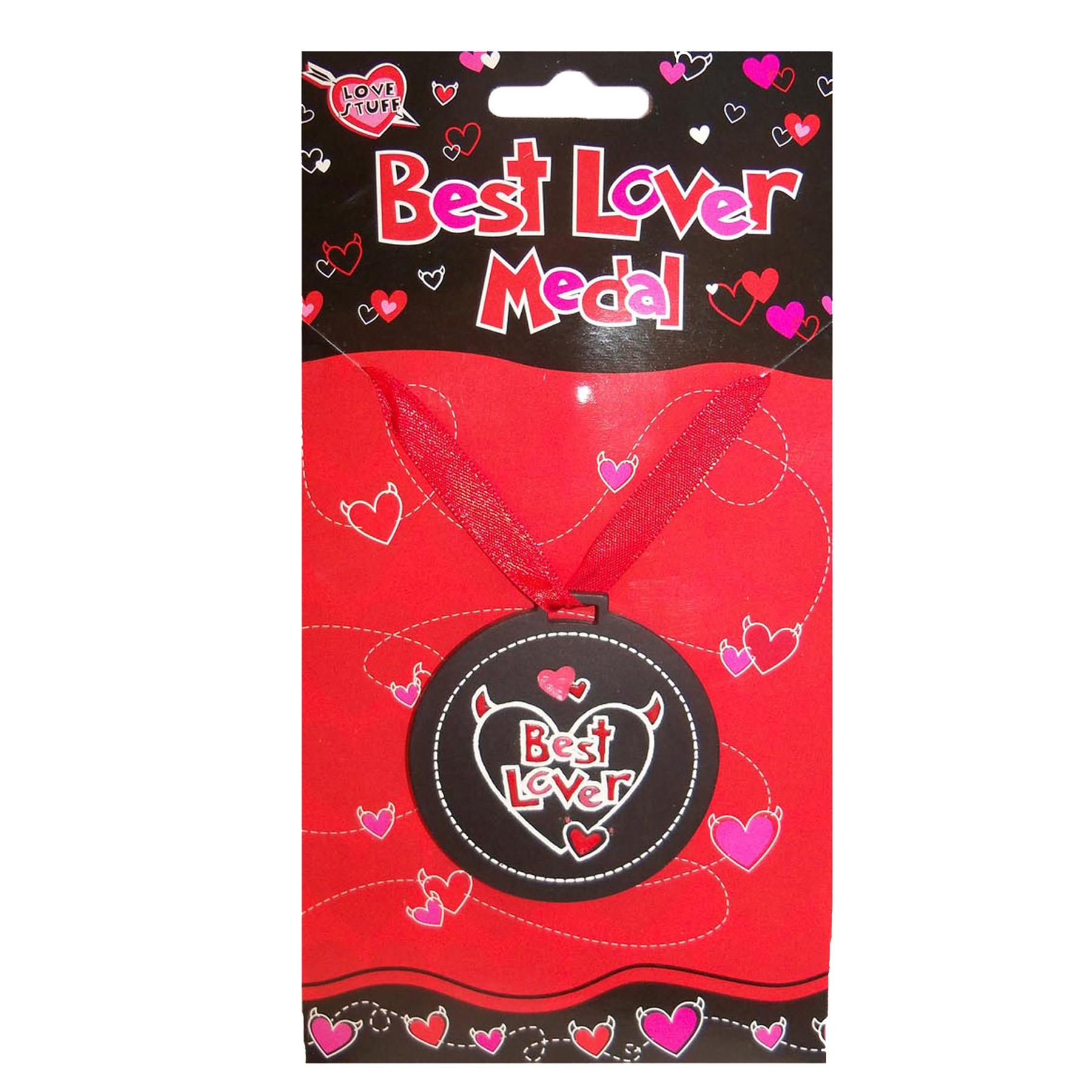 Valentine’s Day Fun Novelty Gift - Best Lover Medal