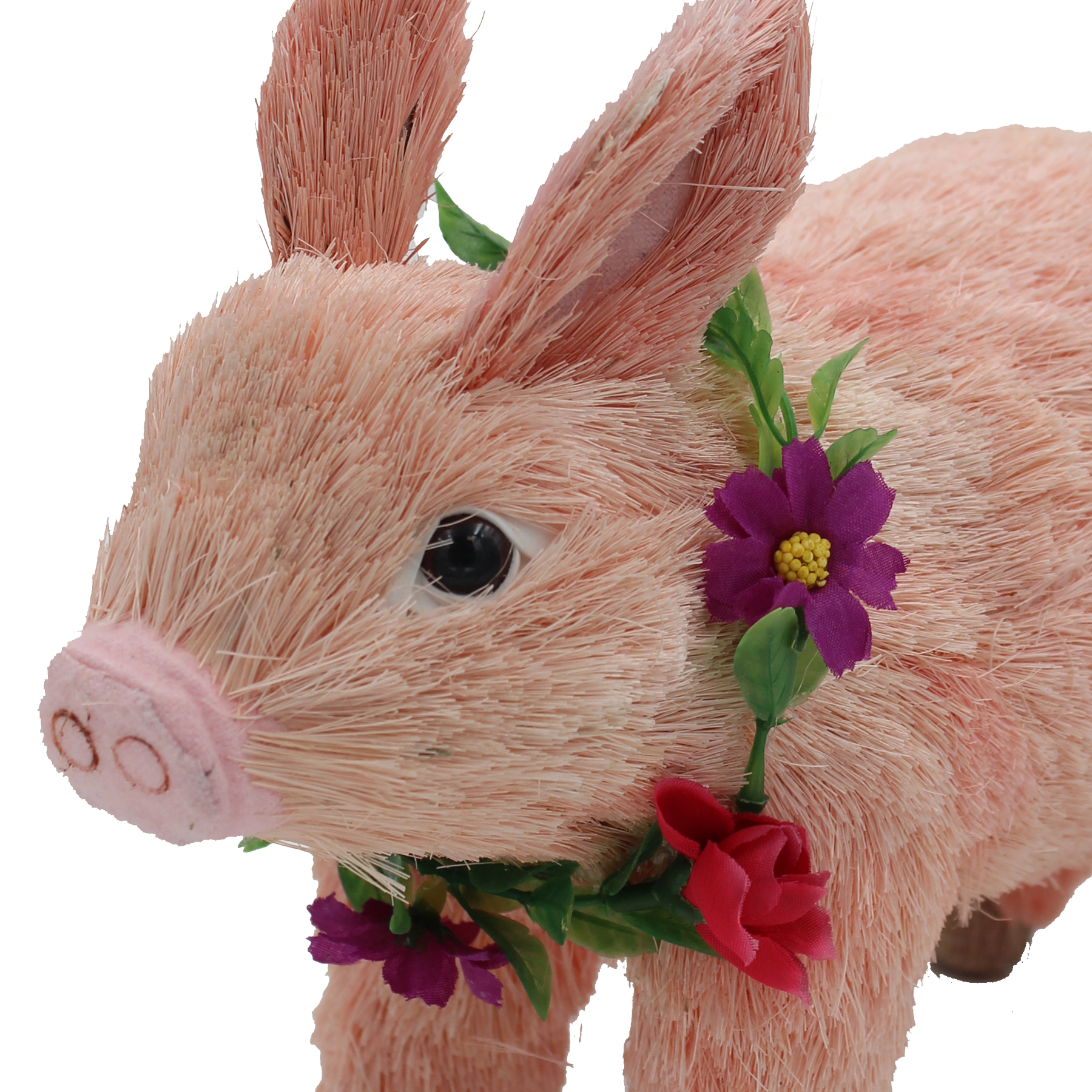 Easter Art Deco Decorations, Room Ornament - 26cm Piggy Piglet Random Design