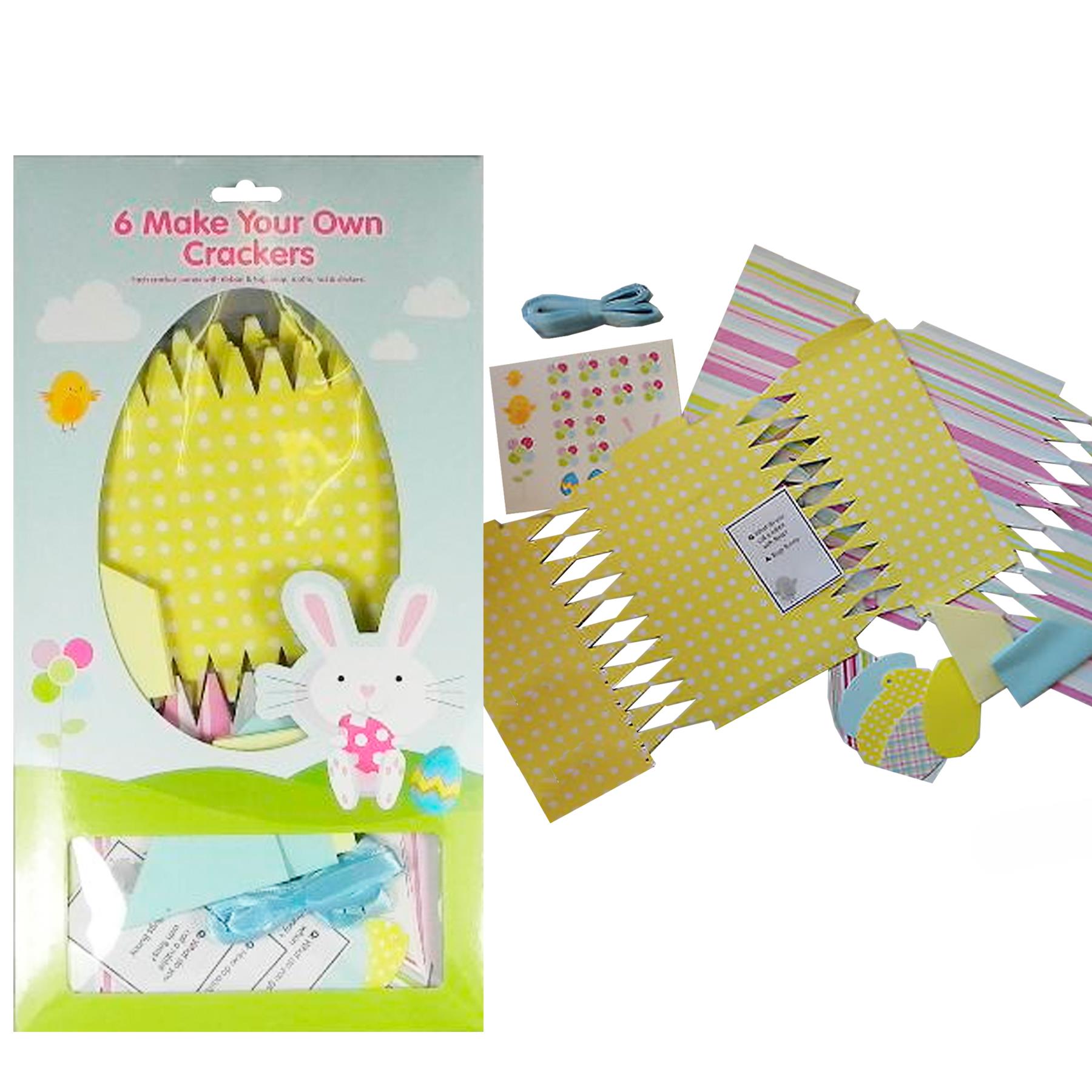 Easter Arts and Crafts Children Activities - 6 Make Your Own Crackers