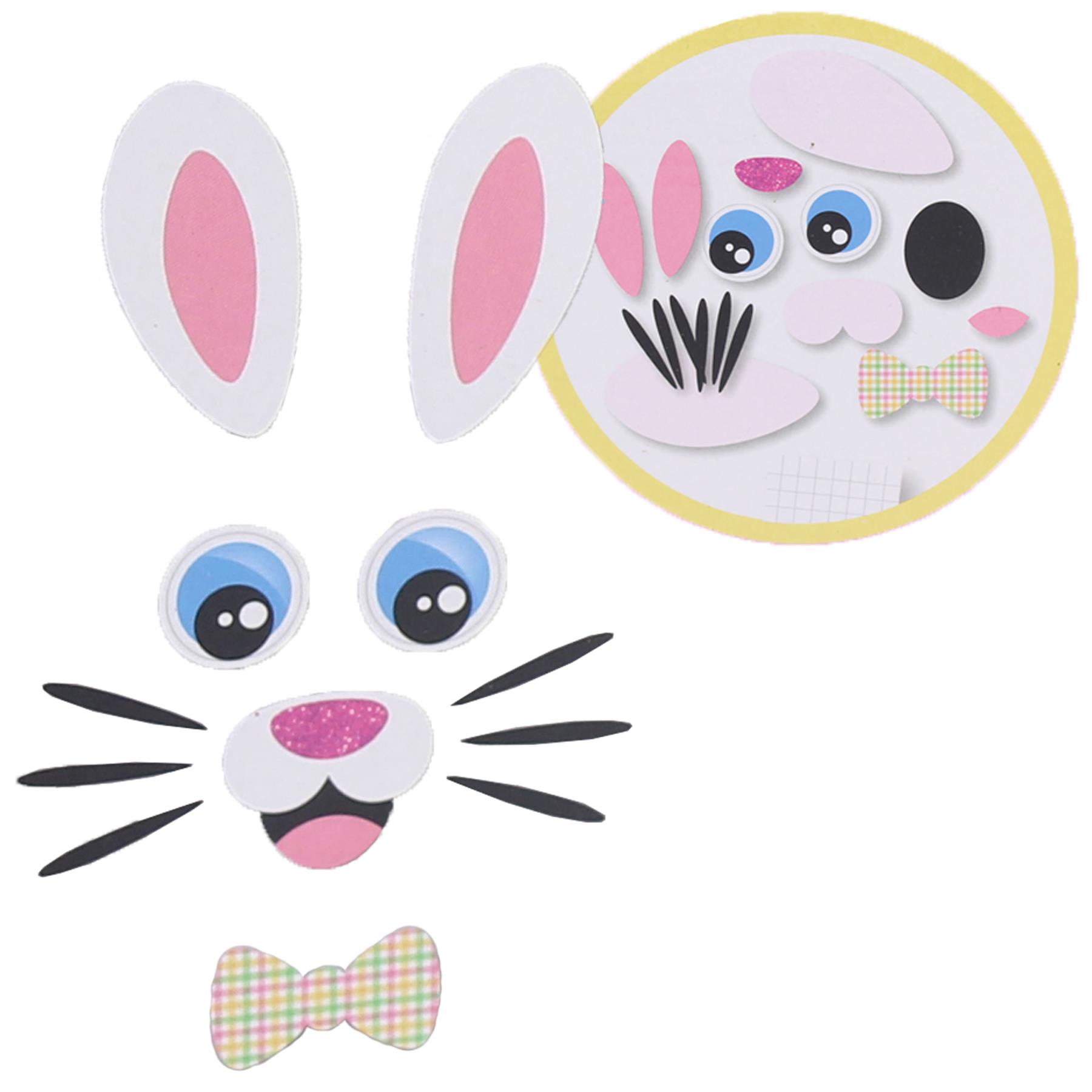 Easter Arts and Crafts Children Activities - Bunny Decor Kit - Decoration - 3 Years+