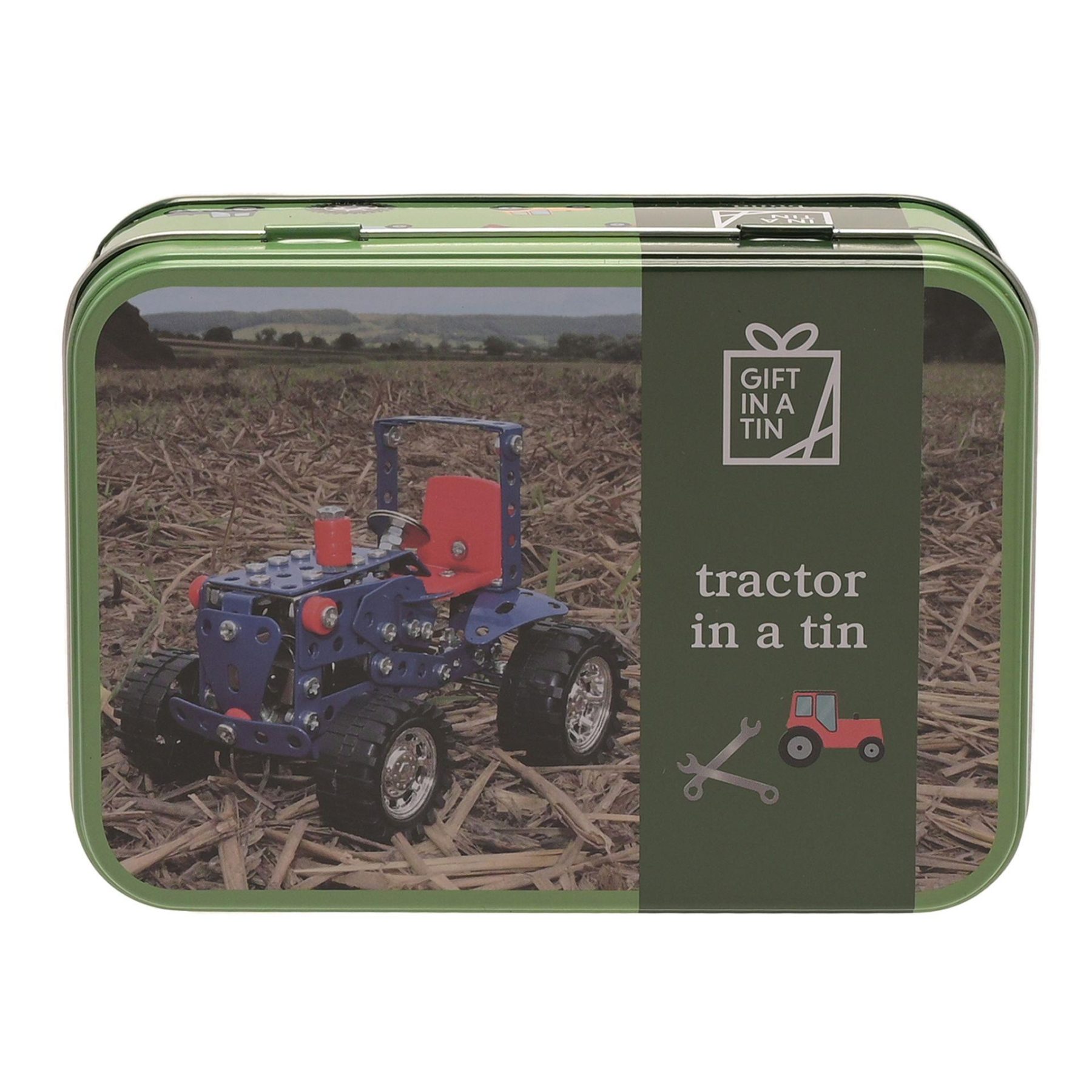 Gift in A Tin Craft / Activity Set Age 8+ - Make your own Tractor