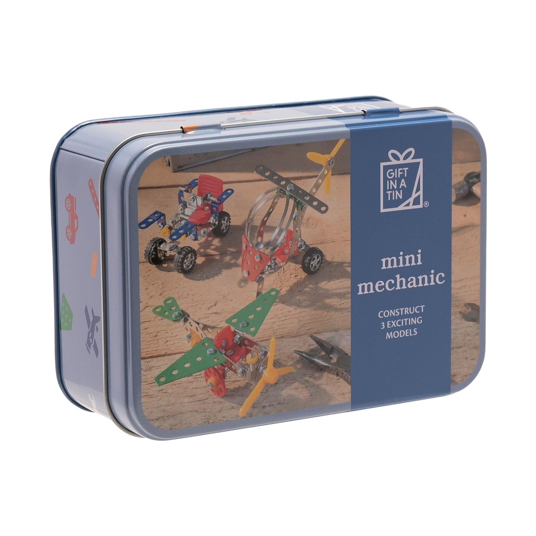 Gift in A Tin Craft / Activity Set Age 8+ - Mini Mechanic