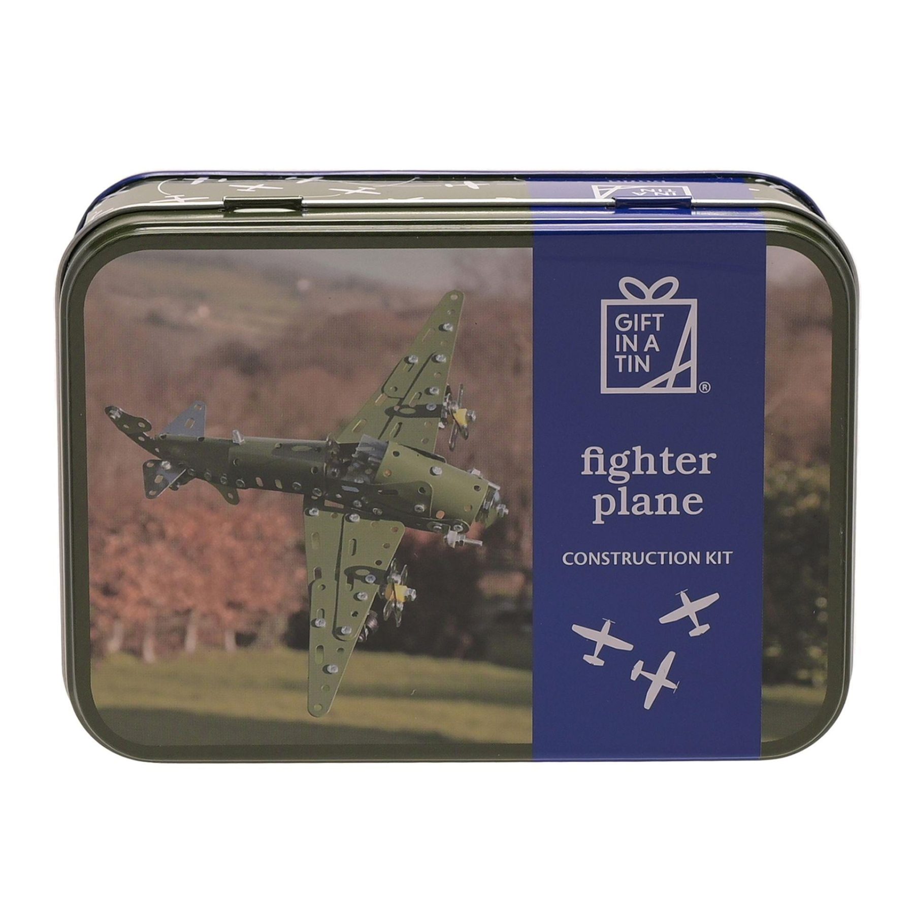 Gift in A Tin Craft / Activity Set Age 8+ - Fighter Plane