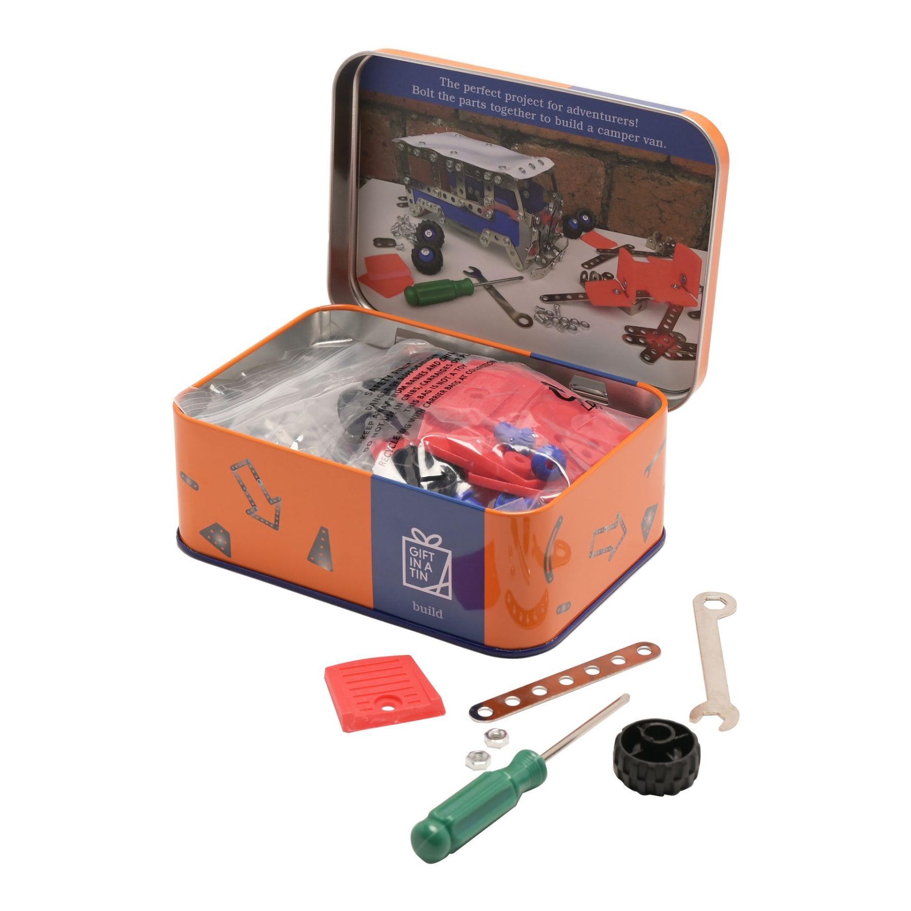 Gift in A Tin Craft / Activity Set Age 10+ - Camper Van