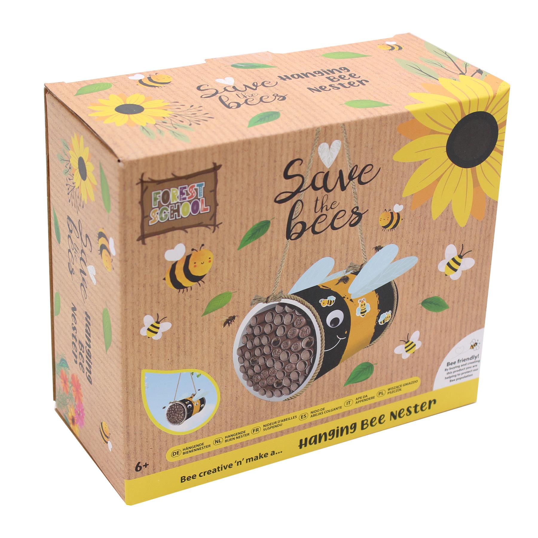 Save The Bees Creative Kit Age 6yrs+ - Hanging Bee Nester