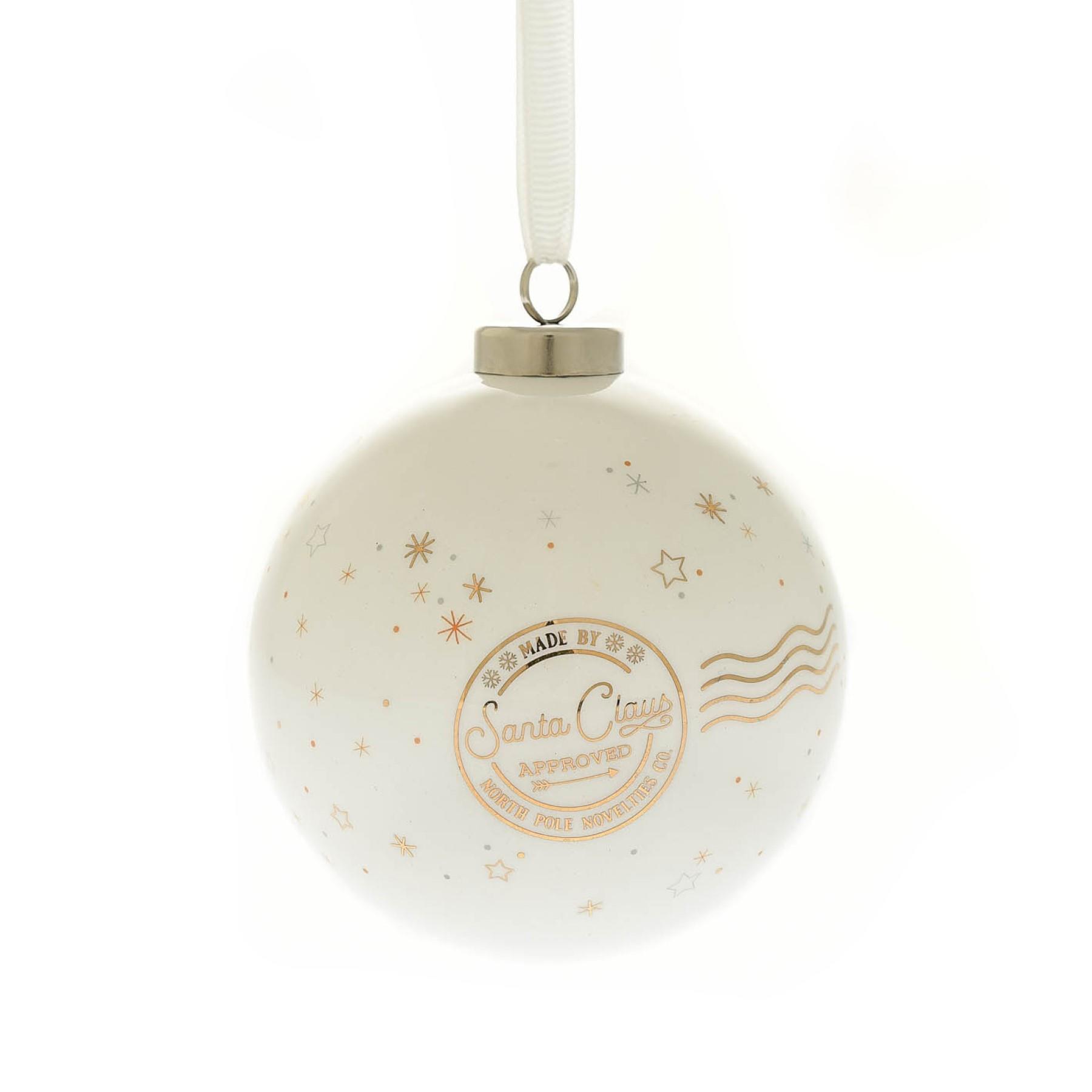 Baby's First Christmas Ceramic 90mm Bauble