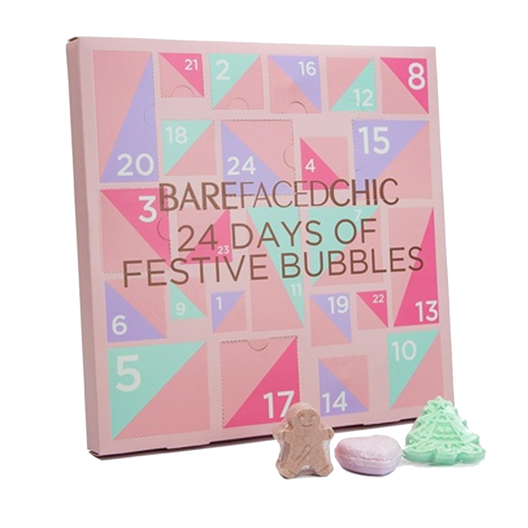 Bare Faced Chic Beauty Christmas Advent Calendar - Festive Bubbles