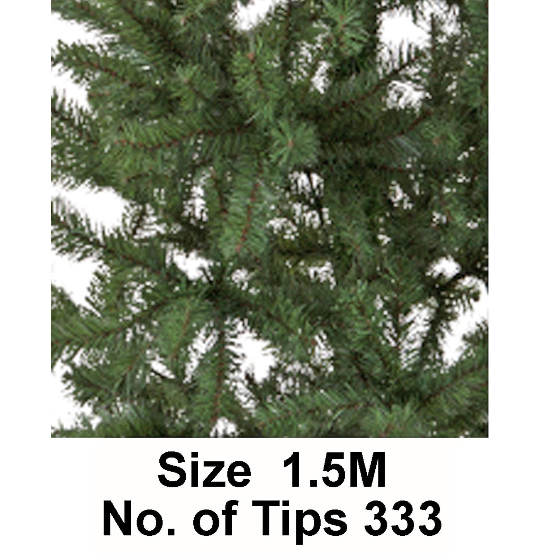 Artificial Christmas Tree 1.5 Metre with Plastic Stand
