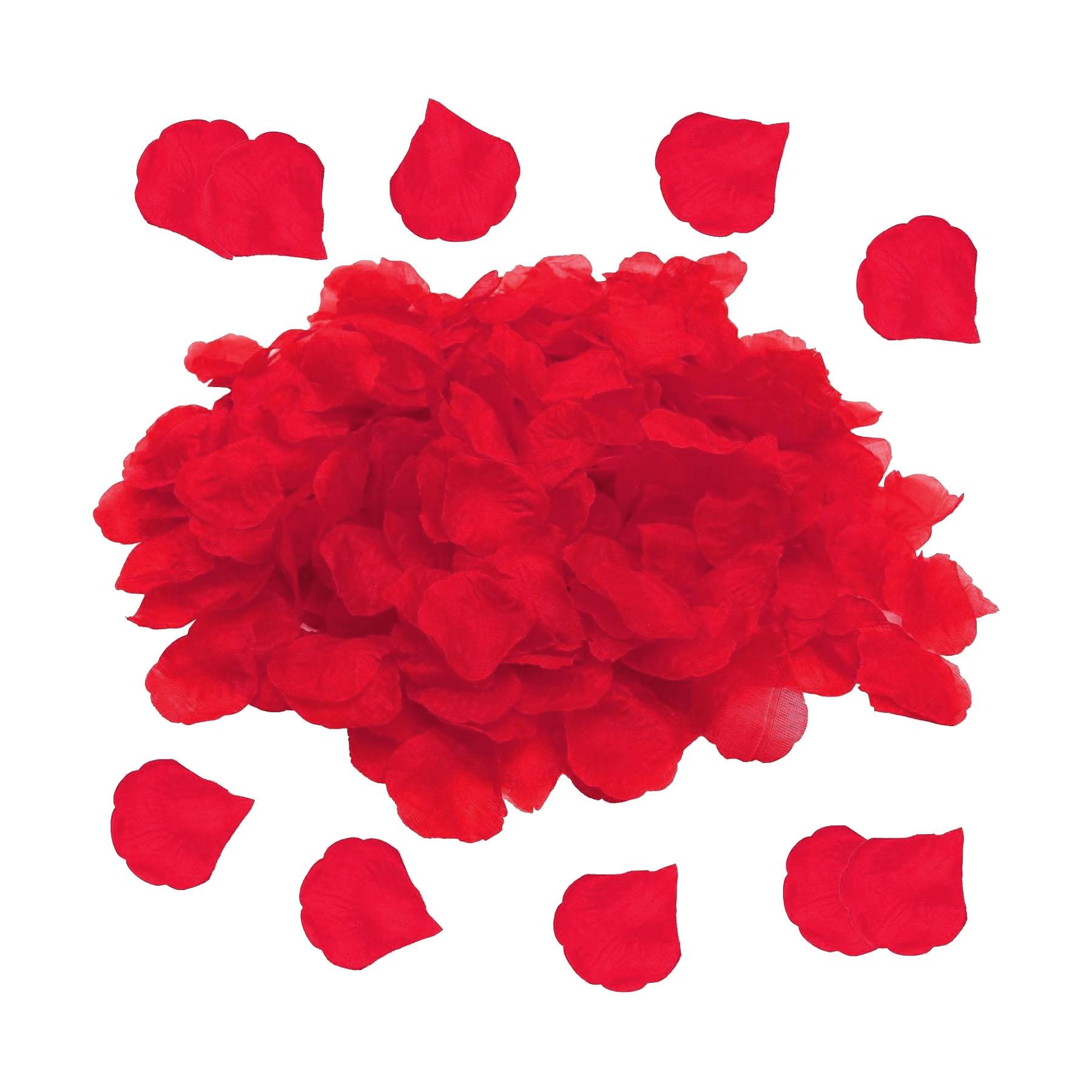 Valentines Day Rose Petal Red Pack of 120