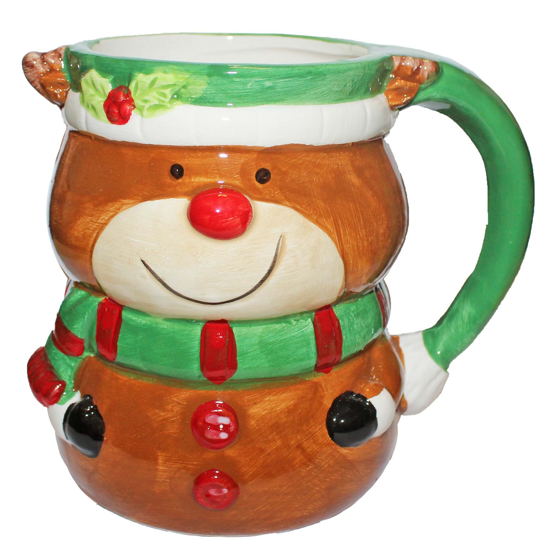 Christmas Mug Christmas Cute Ceramic Reindeer Design