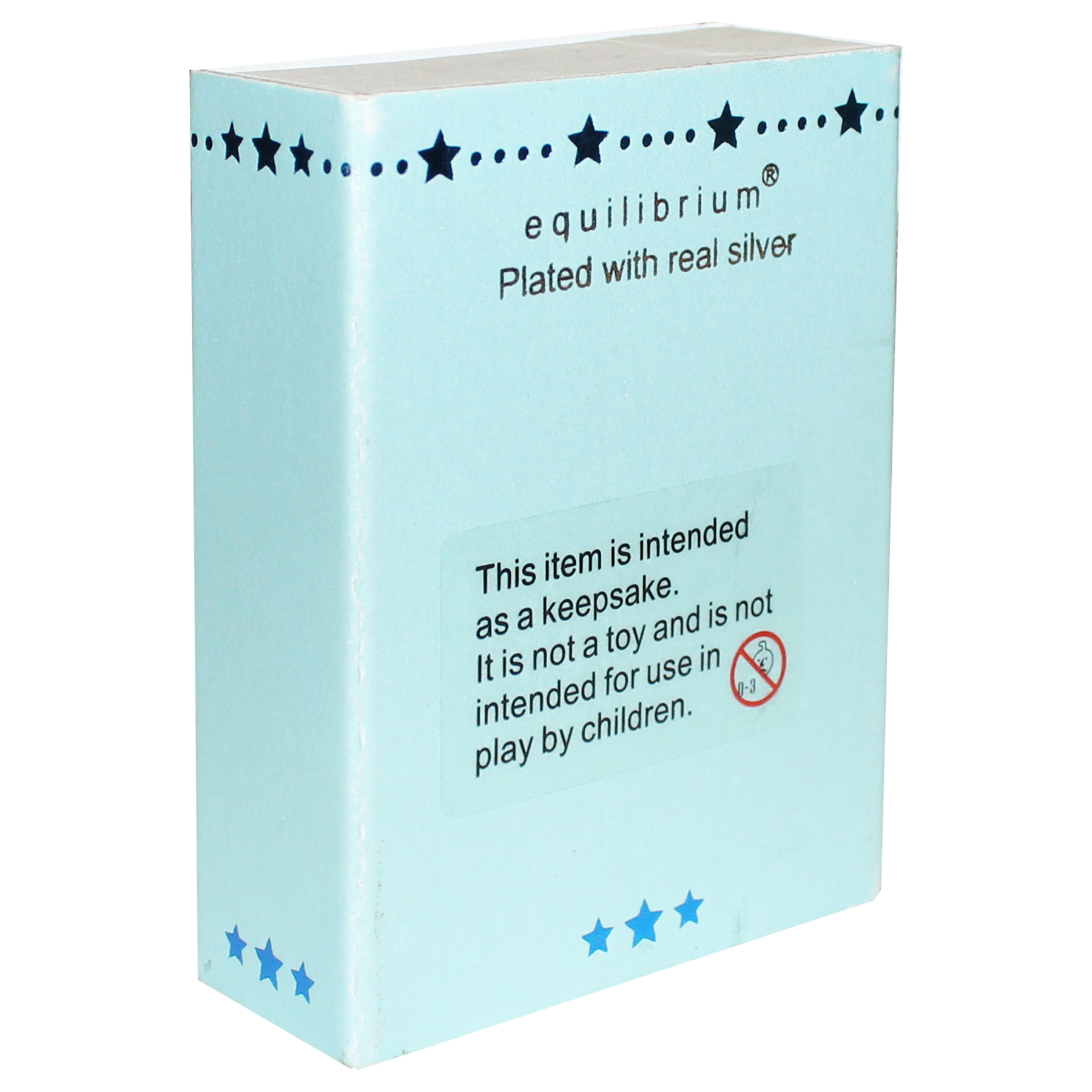 Baby Boy 5 Piece Silver Plated Keepsakes to Treasure with Card and Organza Bag