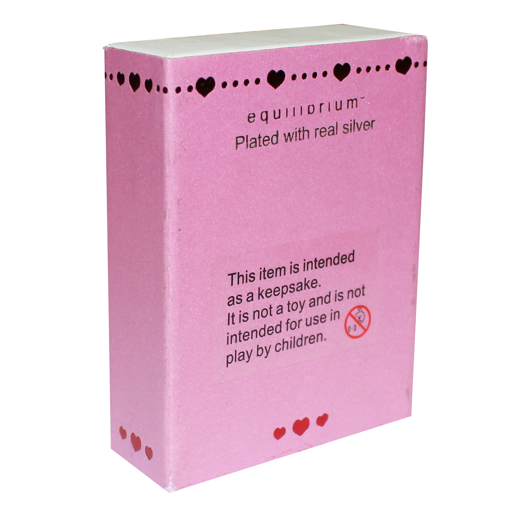 Baby Girl 5 Piece Silver Plated Keepsakes to Treasure with Card and Organza Bag