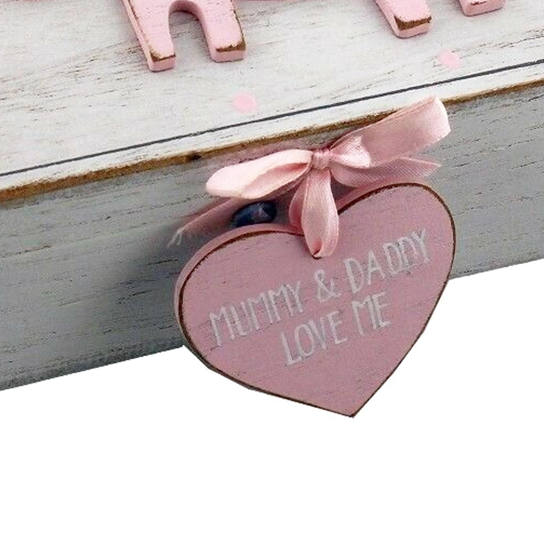 image344603254.jpg My Special Keepsakes Box MDF New Baby Gift White and Pink