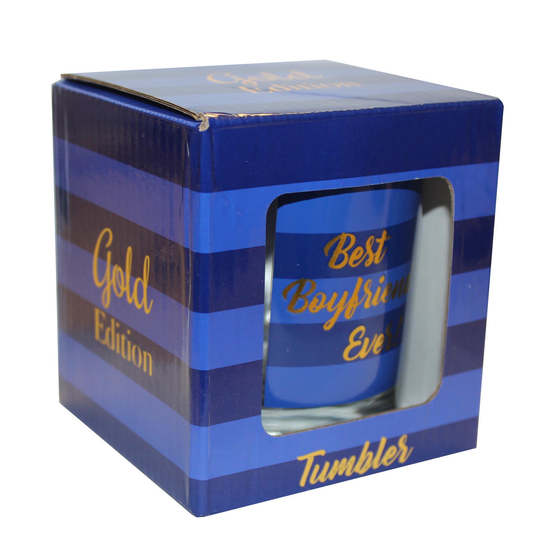 image386864300.jpg Whisky Glass with Inscription "Best Boyfriend Ever" Boxed Great Christmas Stocking Filler