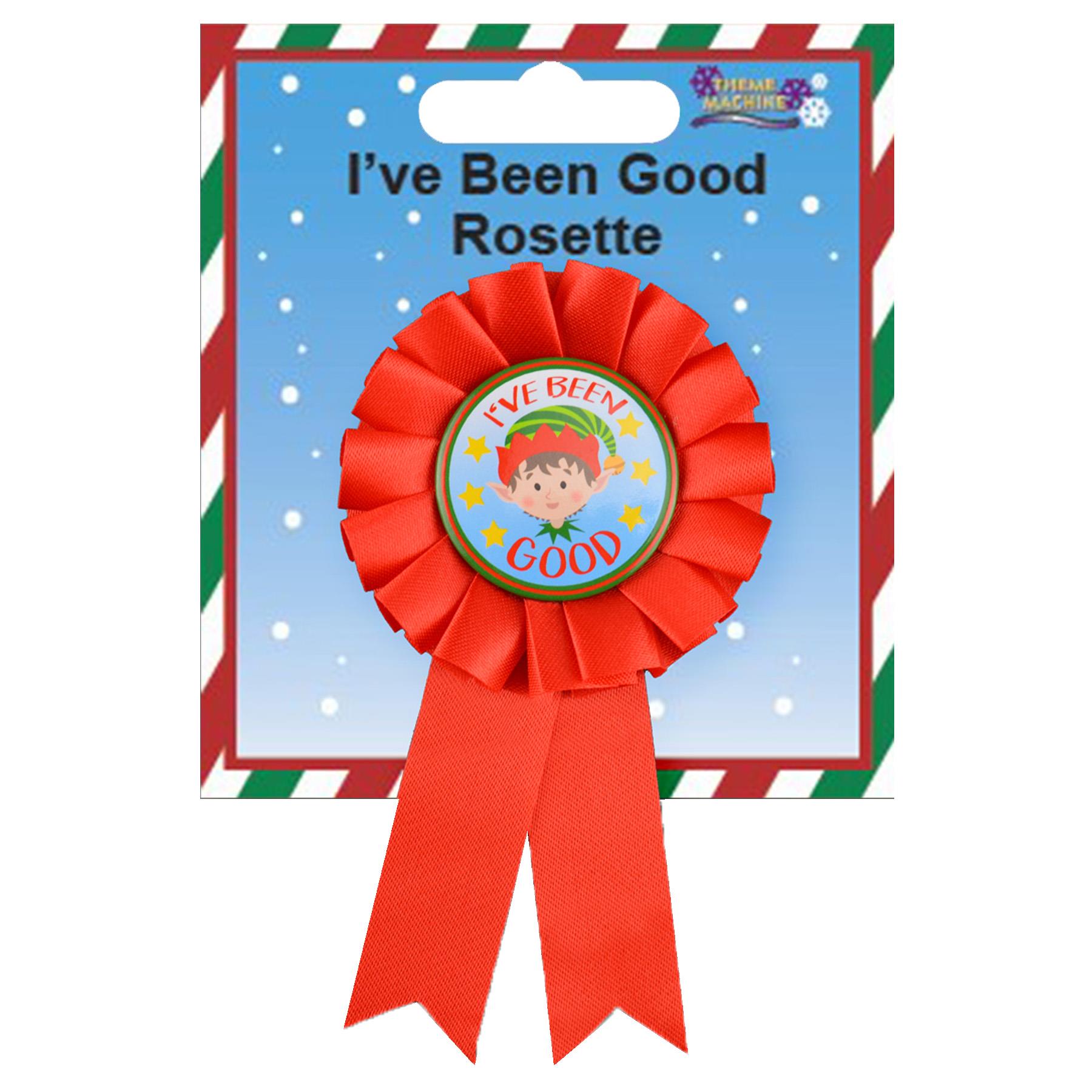 Christmas Theme Machine Elf Dolls and Accessories - Rosette Badge