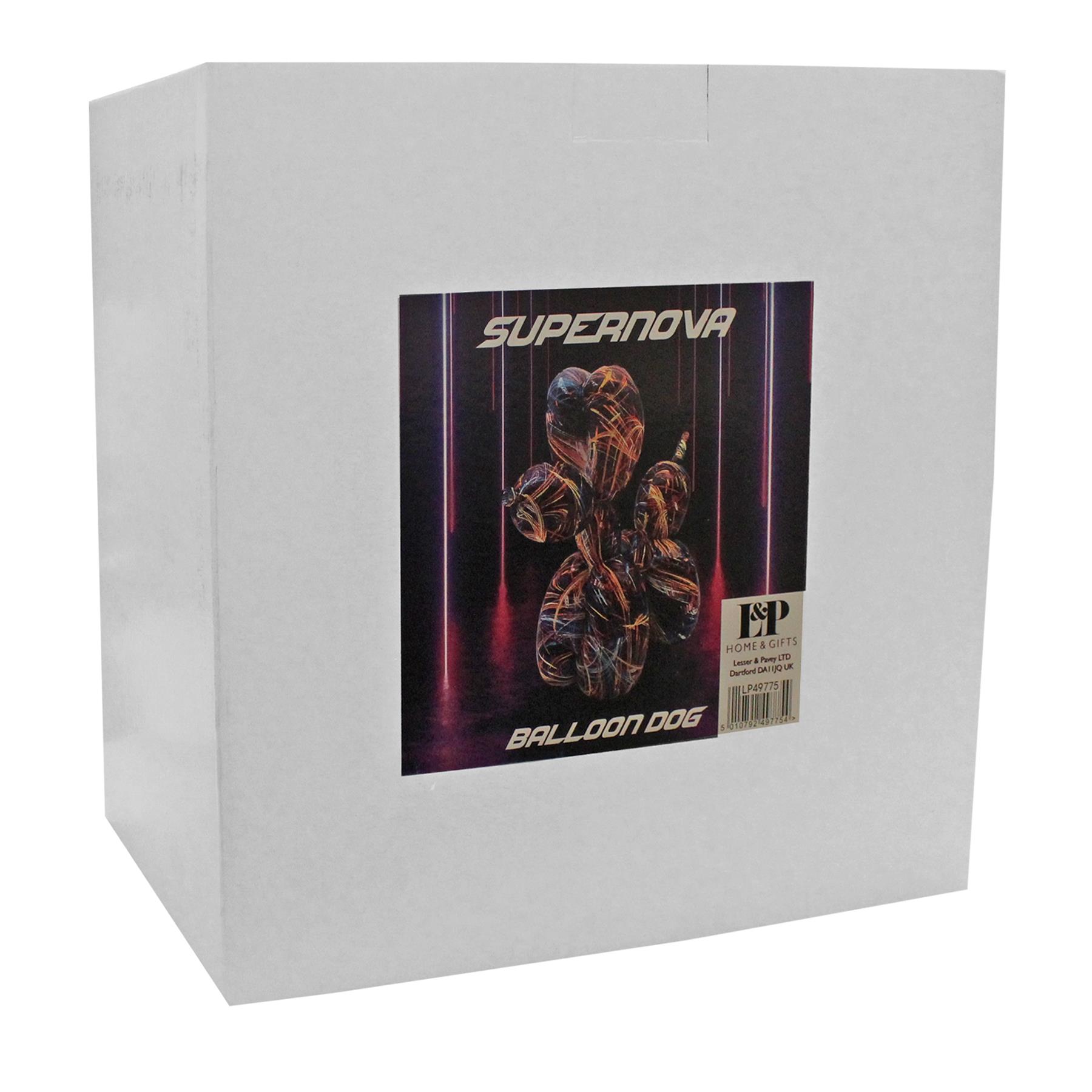 image396606278.jpg Supernova Colourful 27cm Balloon Dog Ornament