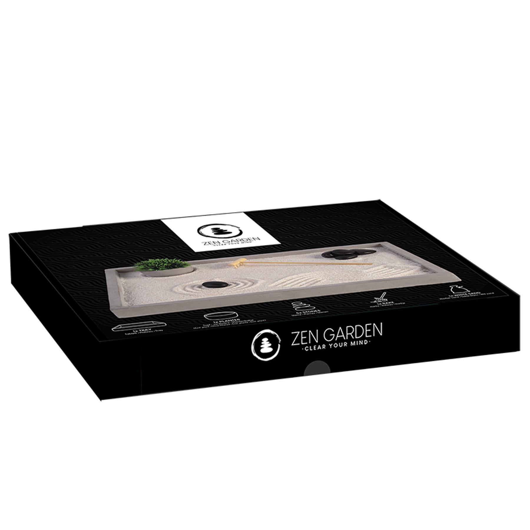 image396611189.jpg Mini Japanese Zen Garden Kit - Rectangle 30cm x 22cm x 2cm