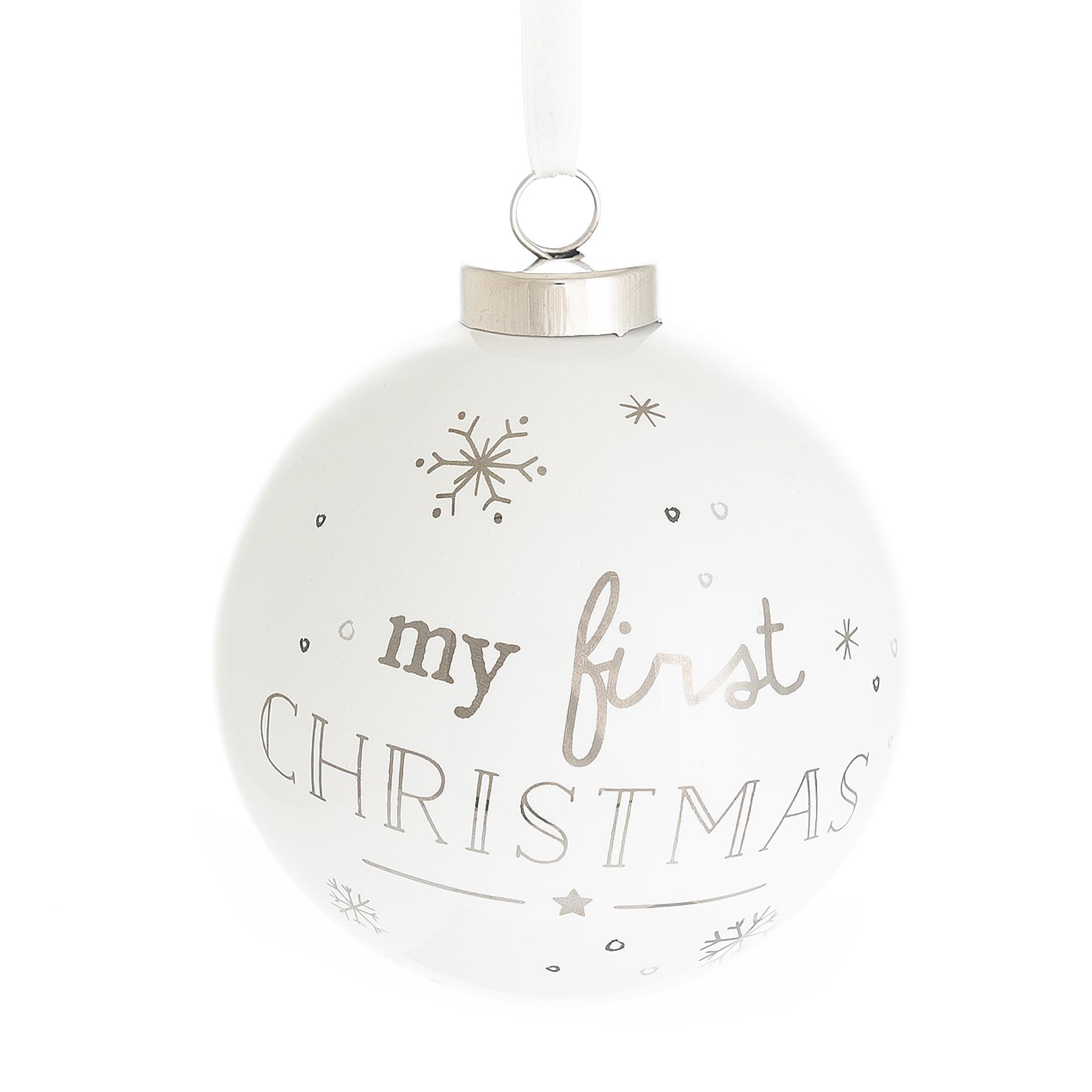 Disney My First Christmas Ceramic Bauble 80mm - Dumbo
