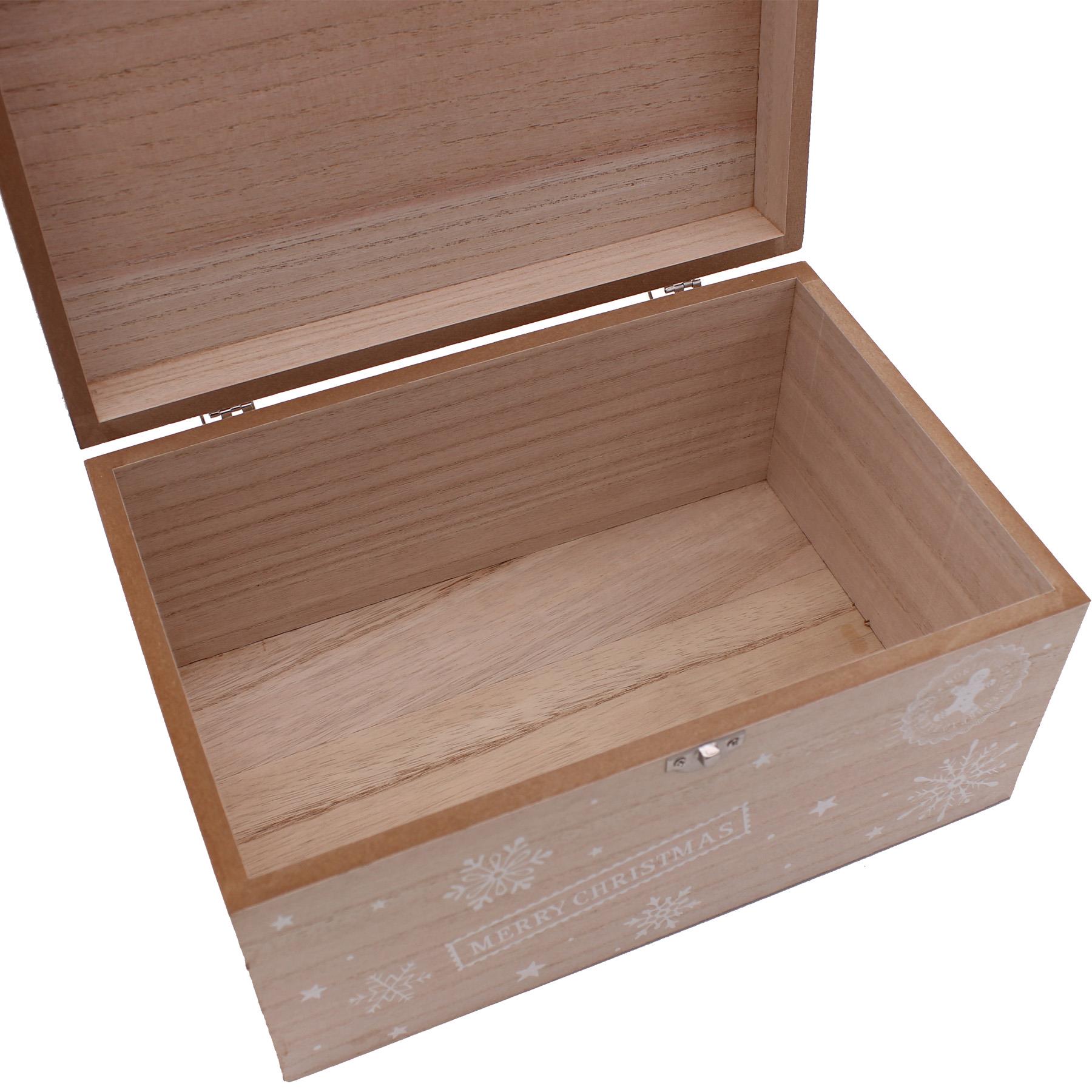 image402742081.jpg Christmas Eve Gift Box Gingerbread Wooden