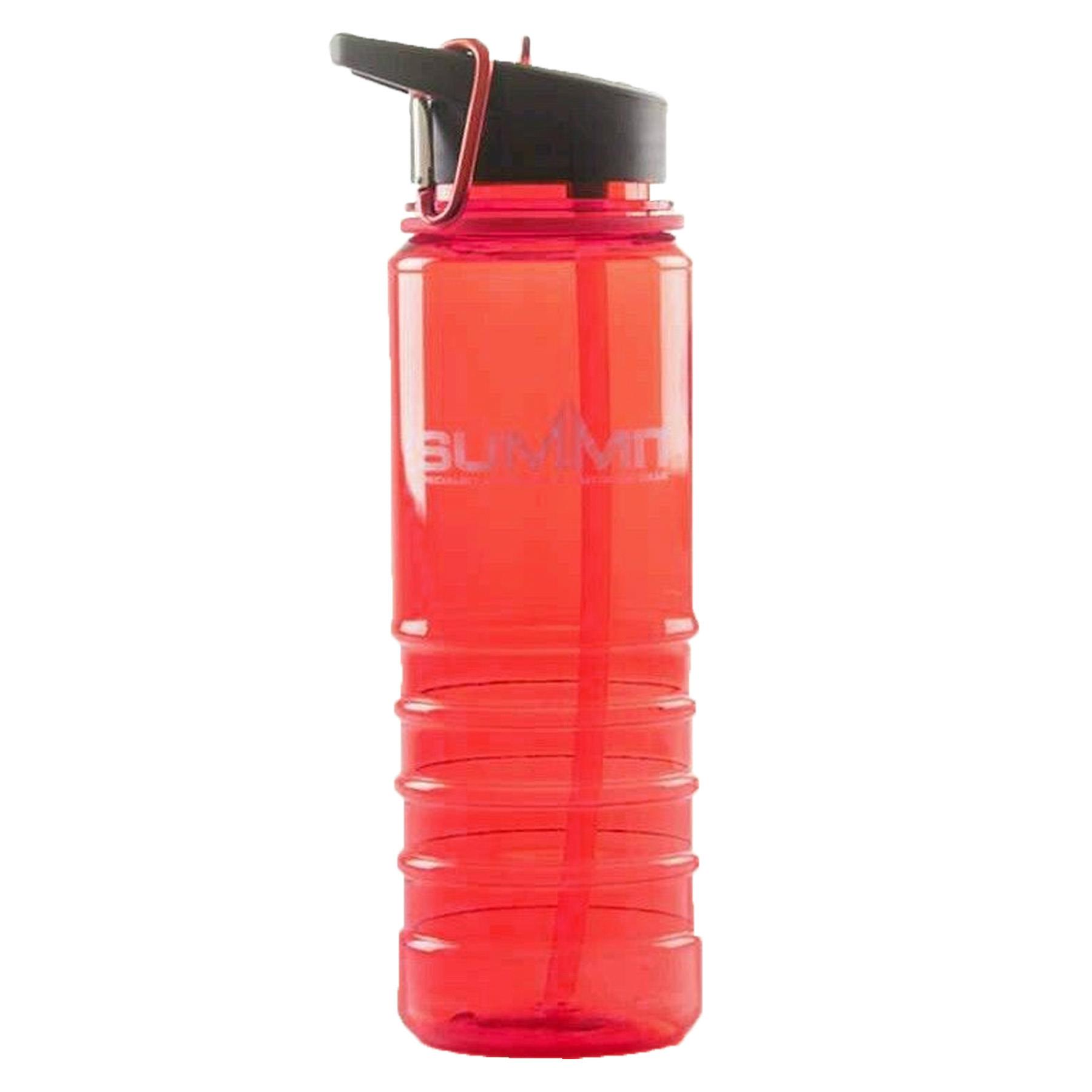 700ml Water Bottle Red - Summit Camping / Outdoor Eating / Drinking Gear