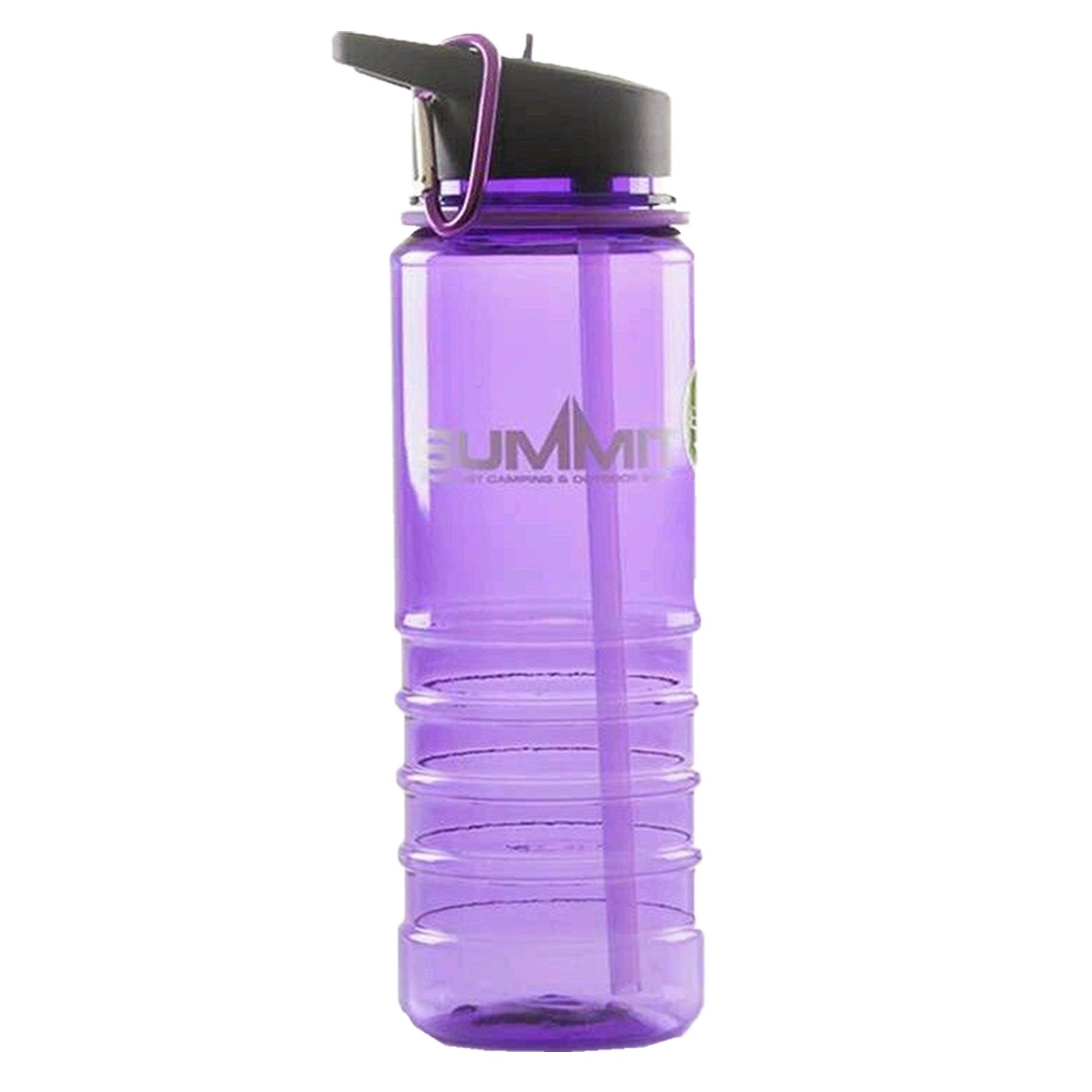 700ml Water Bottle Purple - Summit Camping / Outdoor Eating / Drinking Gear