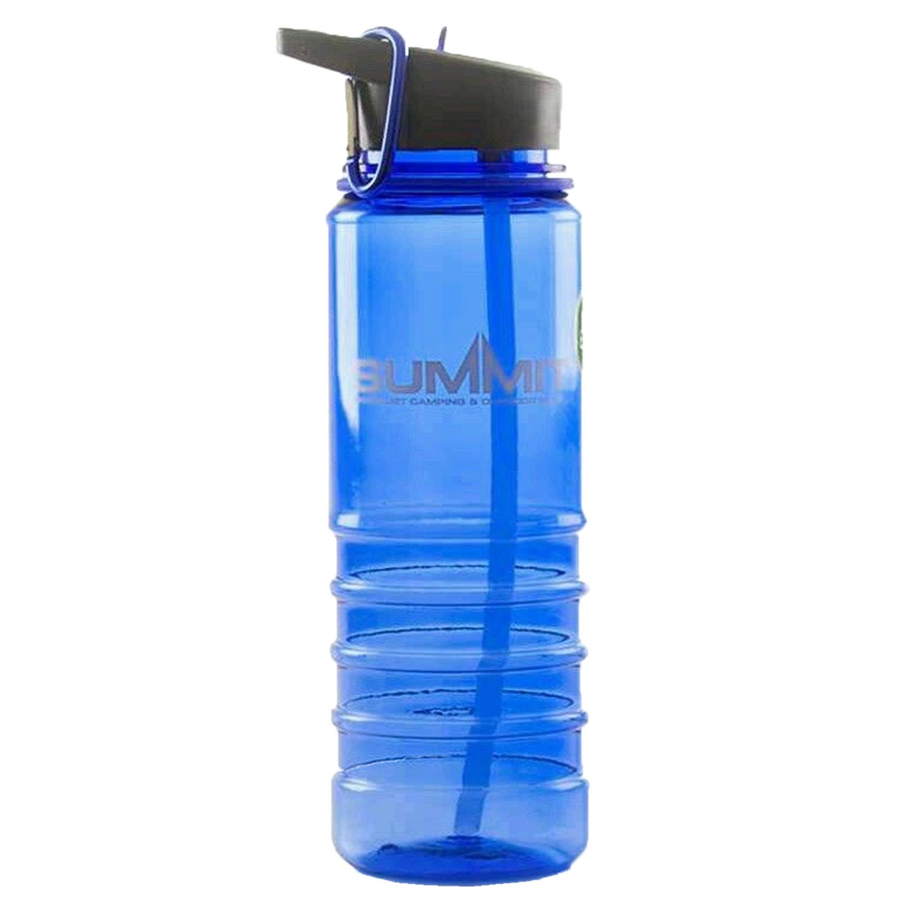 700ml Water Bottle Blue - Summit Camping / Outdoor Eating / Drinking Gear