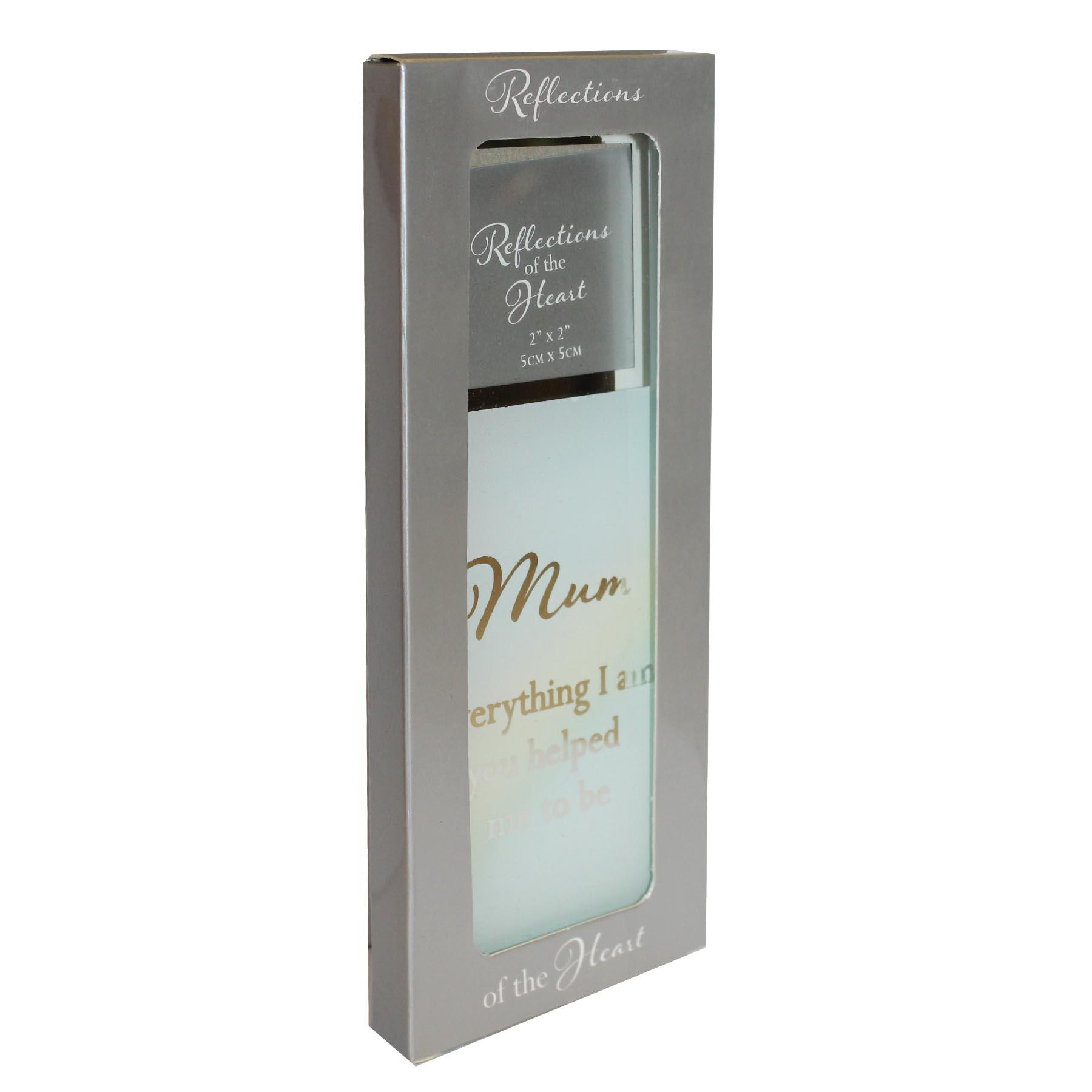 image429384277-1.jpg Reflections of the Heart Glass Photo Frame Plaque Gift Mum
