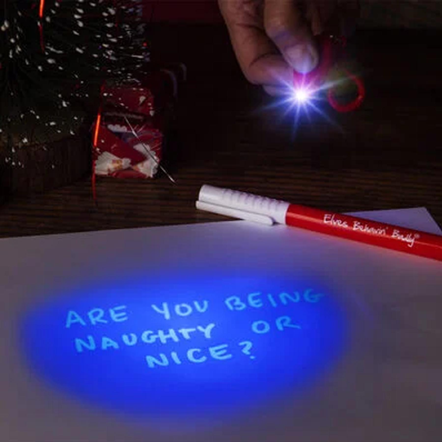 Christmas Stocking Filler Elf Arts and Crafts - Secret Message Pen