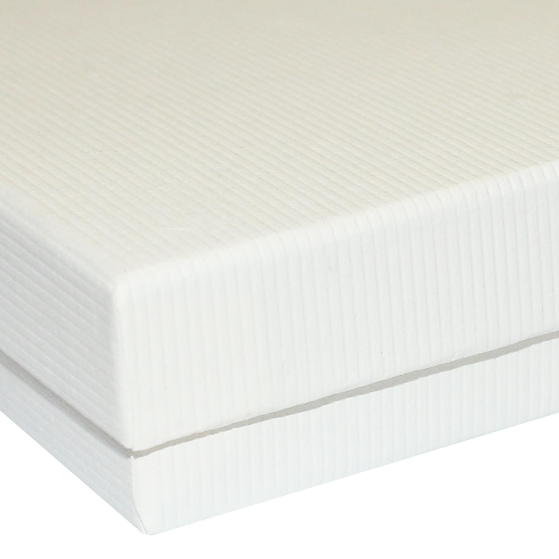 Single Jewellery Box -Necklace, Earring, Bracelet - Cream 18cm x 14cm