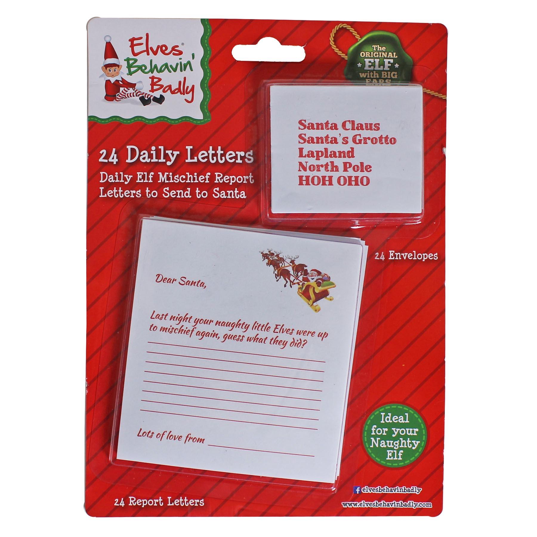 Christmas Elf Behavin' Badly Elf Accessories - Elf Mischief Reports