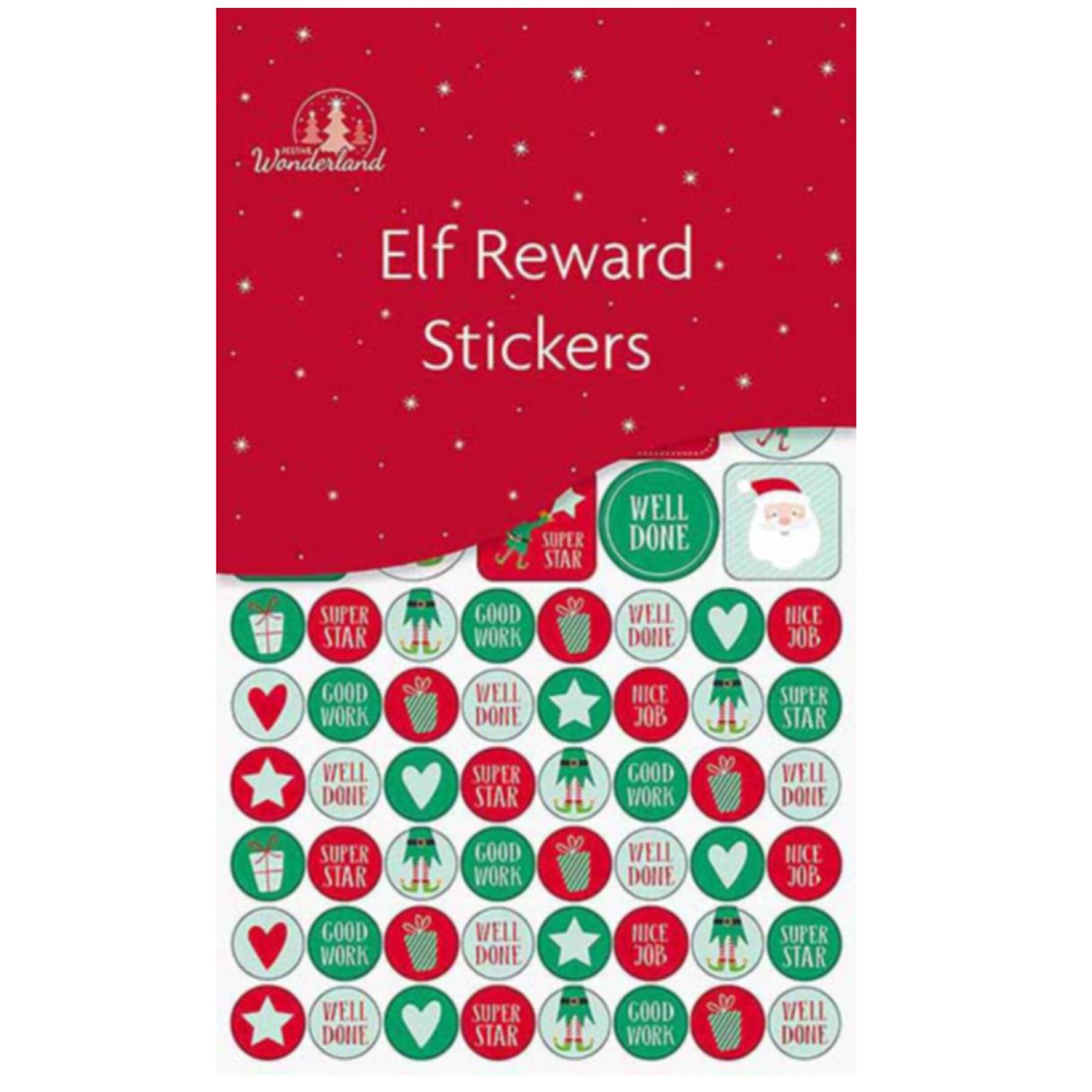 Christmas Elf Behavin' Badly Elf Accessories - 544 Elf Reward Stickers