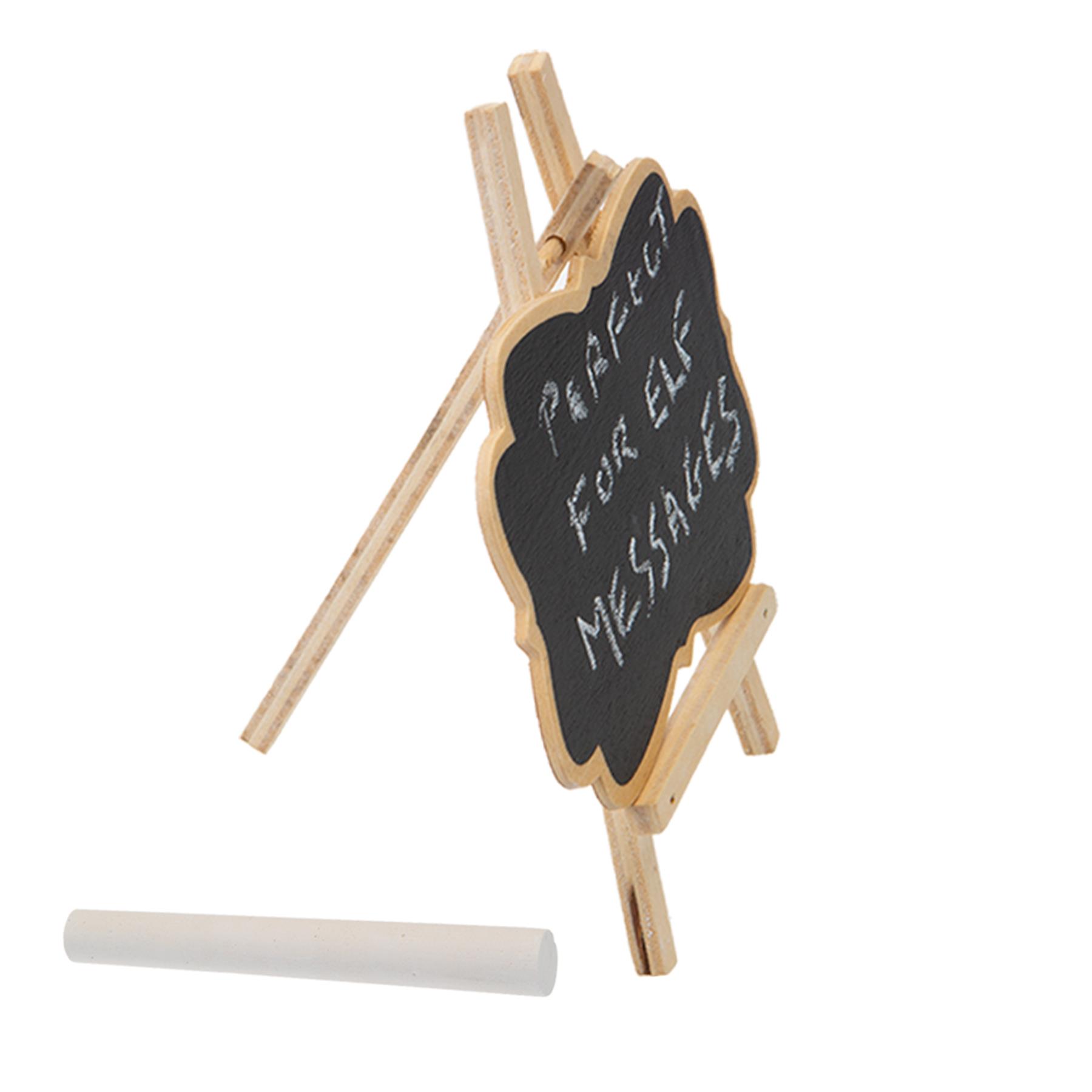 Christmas Elf Behavin' Badly Elf Accessories - Elf Mini Chalkboard and Chalk