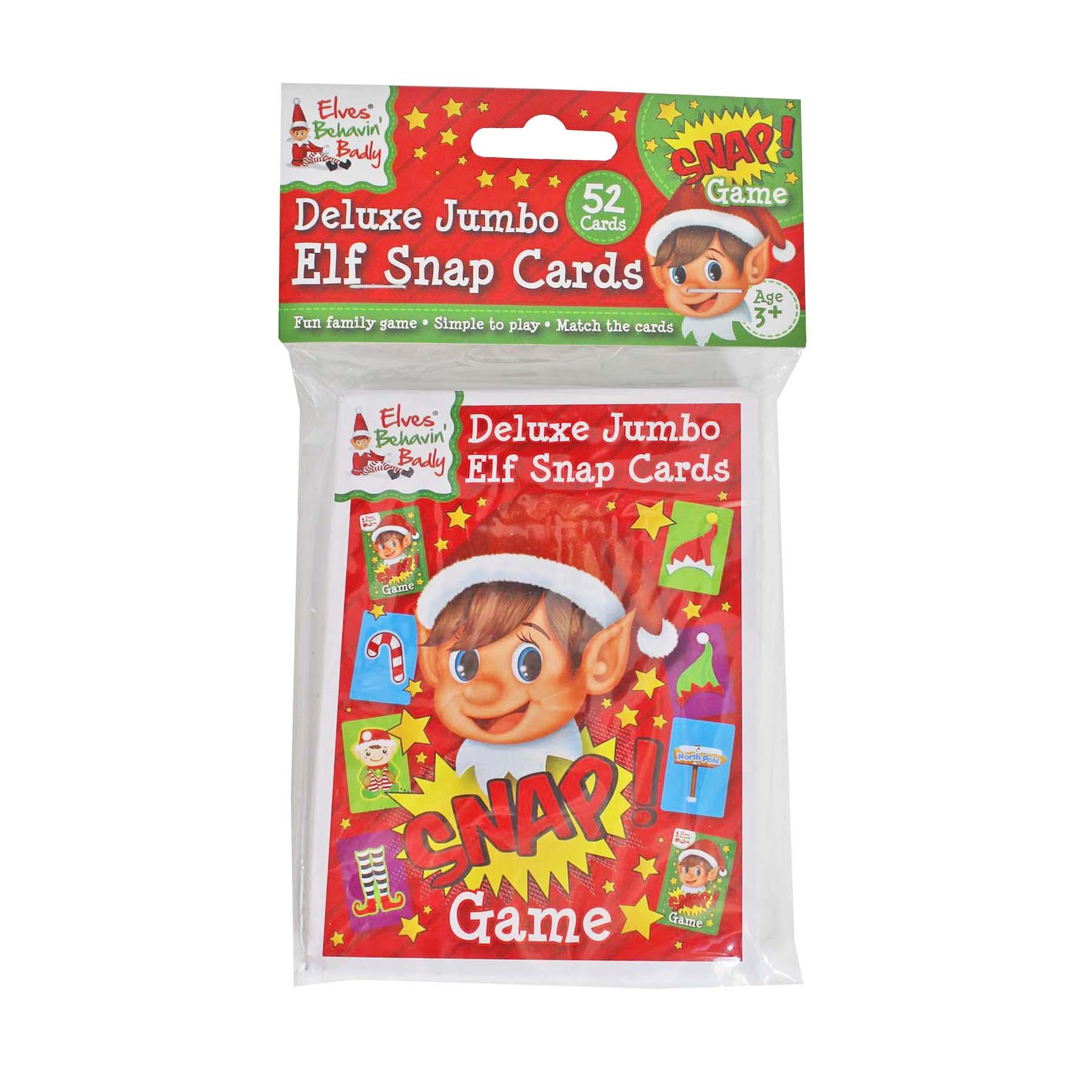 image430378346-1.jpg Christmas Elf Snap Card Game Elf Behavin' Badly Fun Novelty Stocking Filler