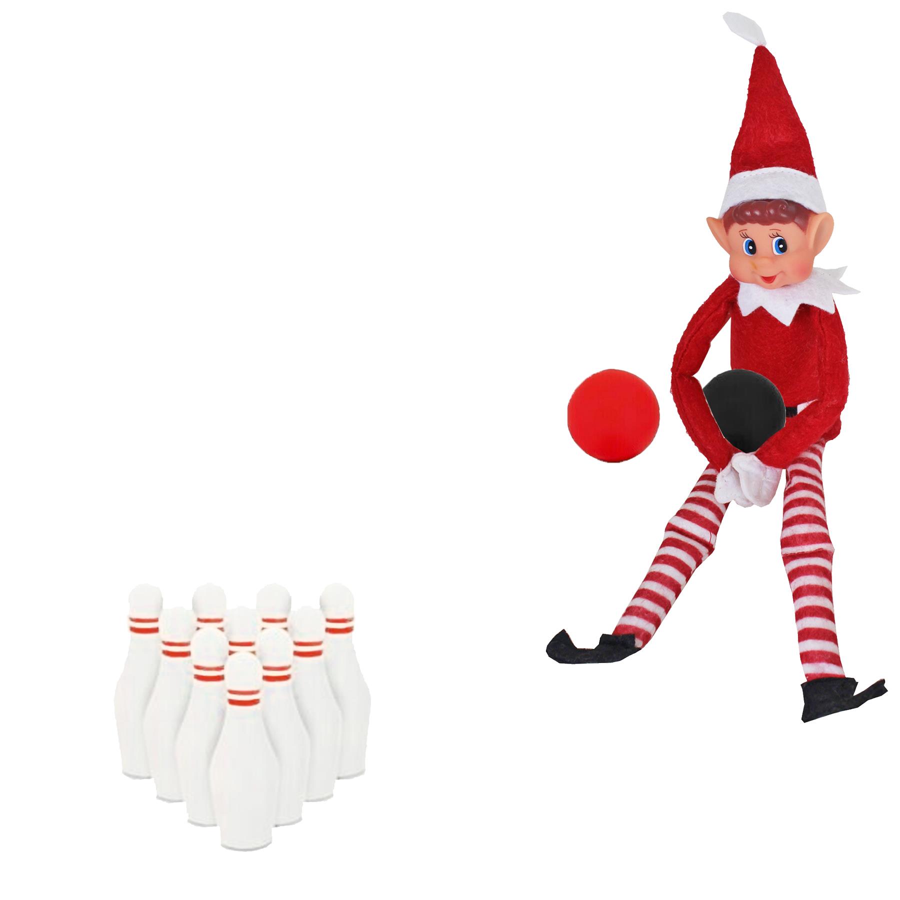 image430378646.jpg Elf Christmas Game Mini Bowling Set Table Fun Stocking Filler Idea
