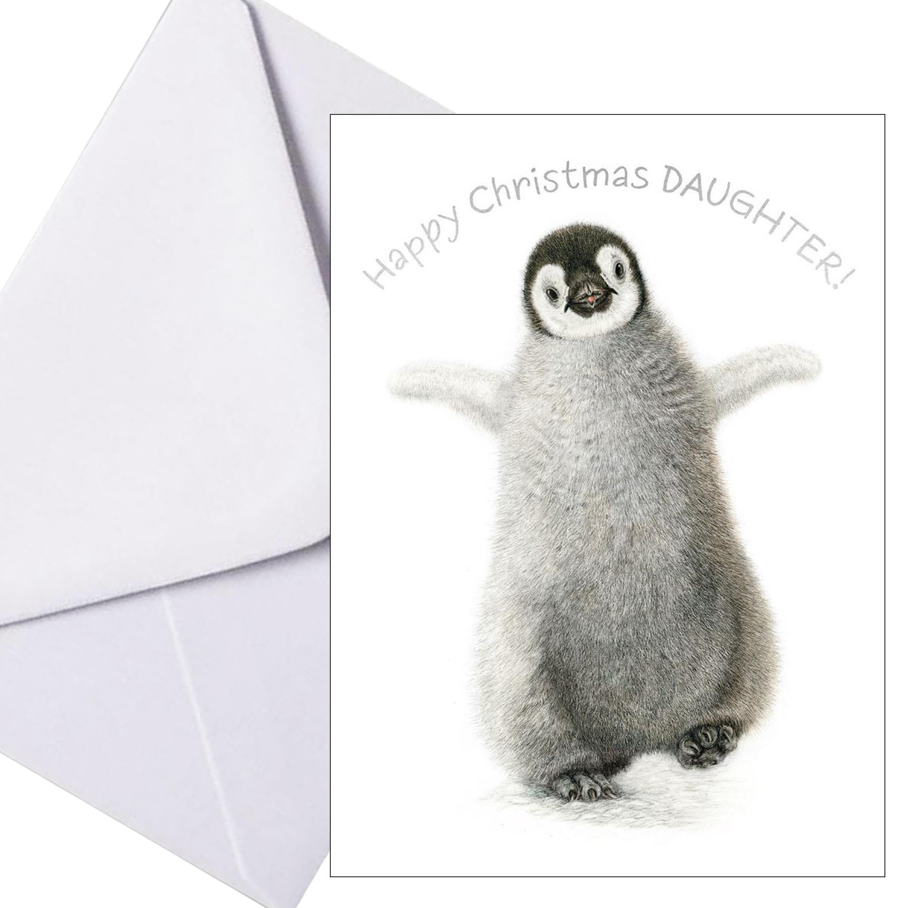 Christmas Card by Museums and Galleries "Daughter" Penguin Chick