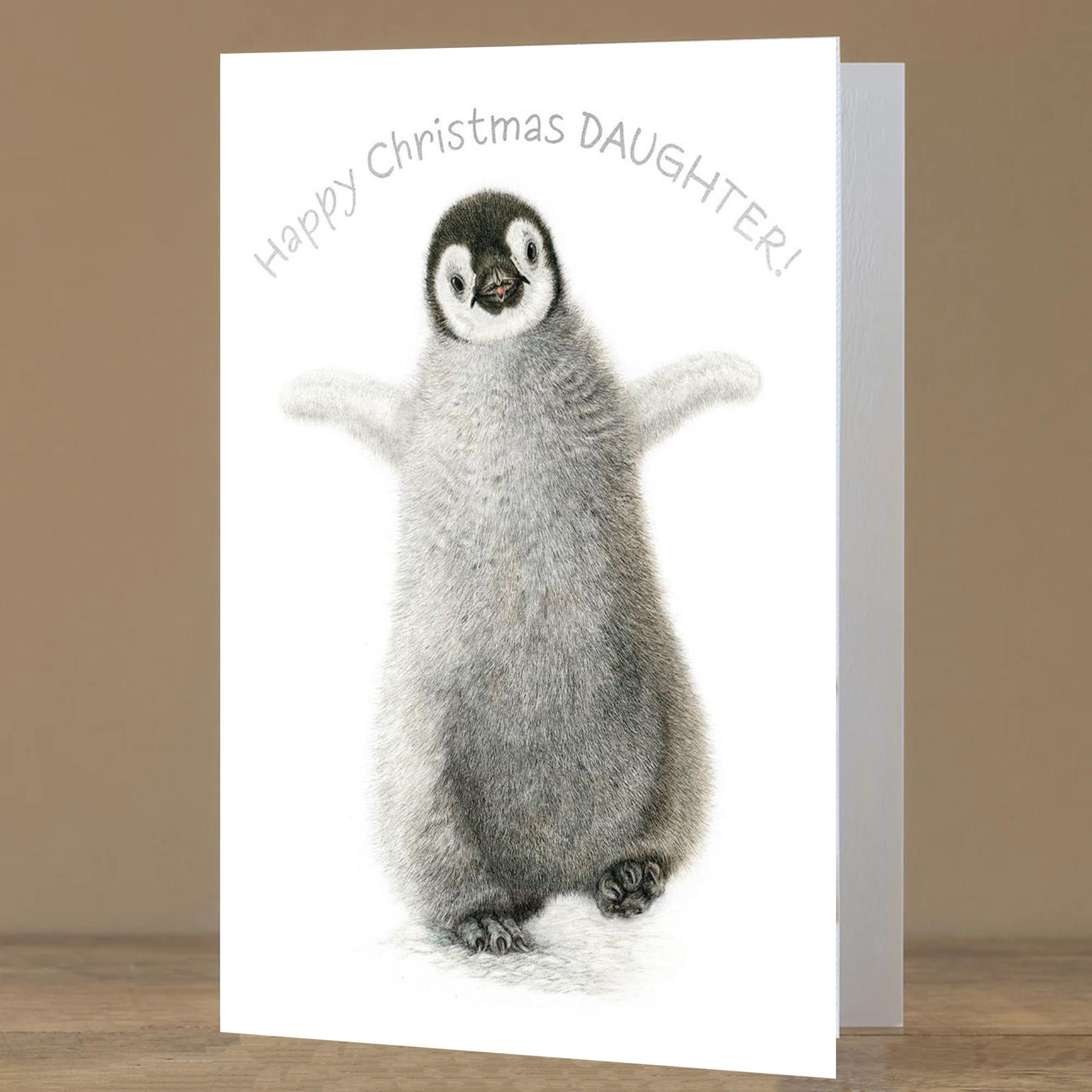 Christmas Card by Museums and Galleries "Daughter" Penguin Chick