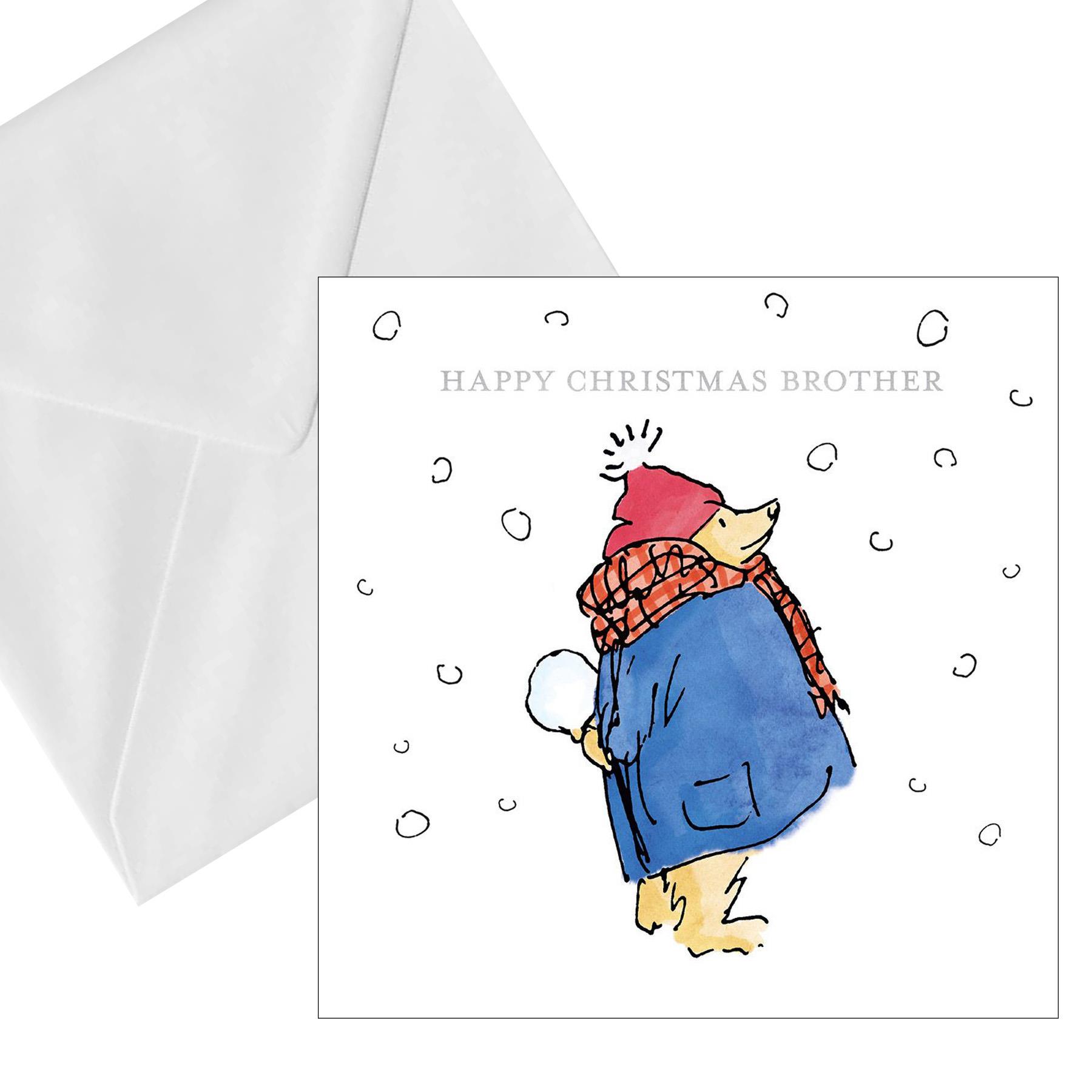 Christmas Card by Museums and Galleries "Brother" Paddington Bear