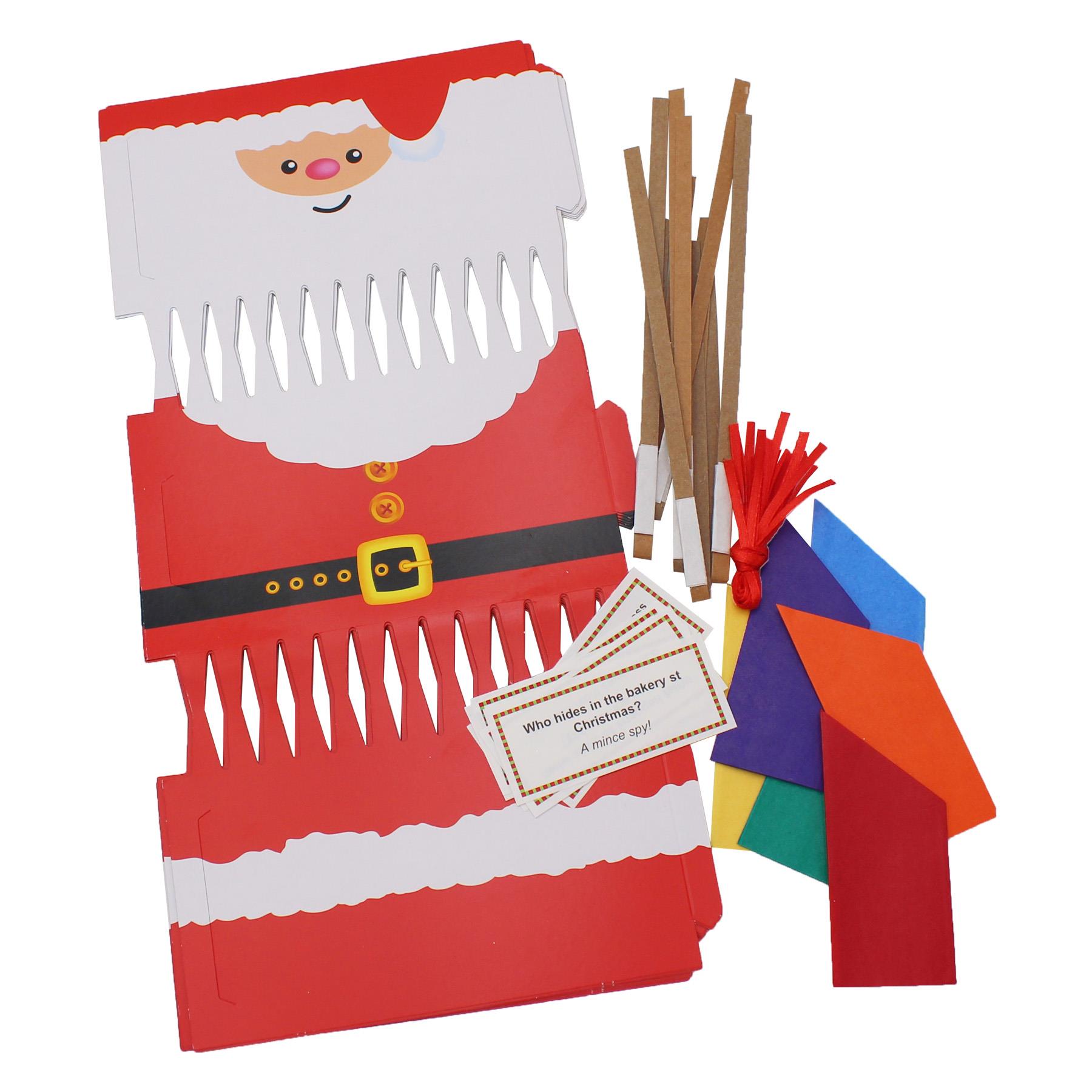 image436597391.jpg Christmas Cracker Kit 6 Pack Make your Own - Santa