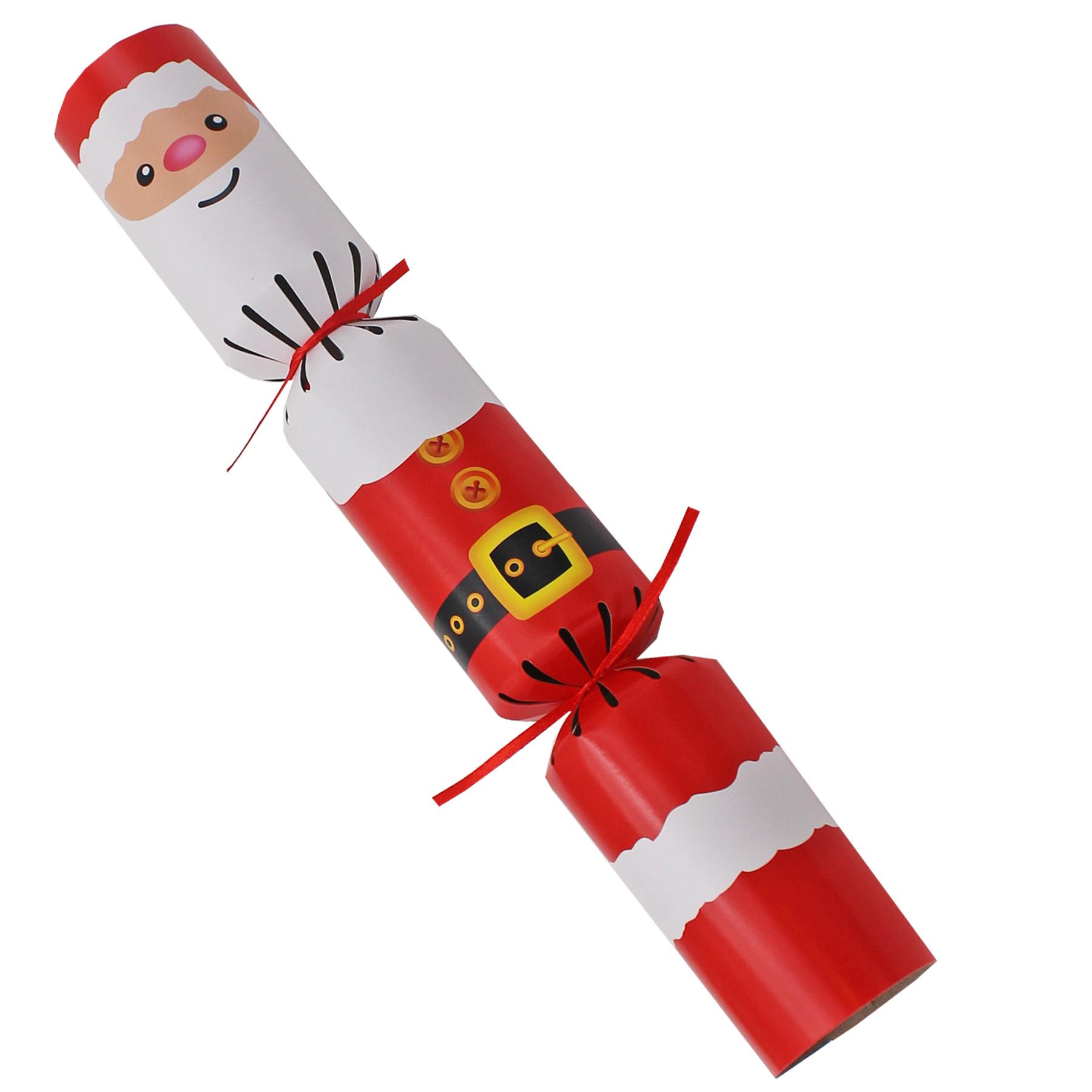 image436597393.jpg Christmas Cracker Kit 6 Pack Make your Own - Santa