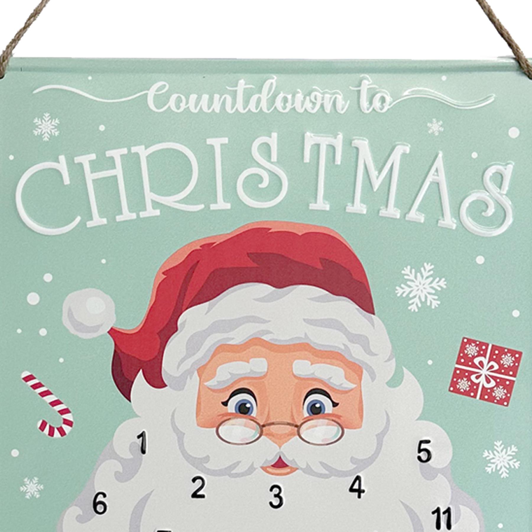 image437297193.jpg Christmas Advent Calendar Metal Sign 30cm x 40cm