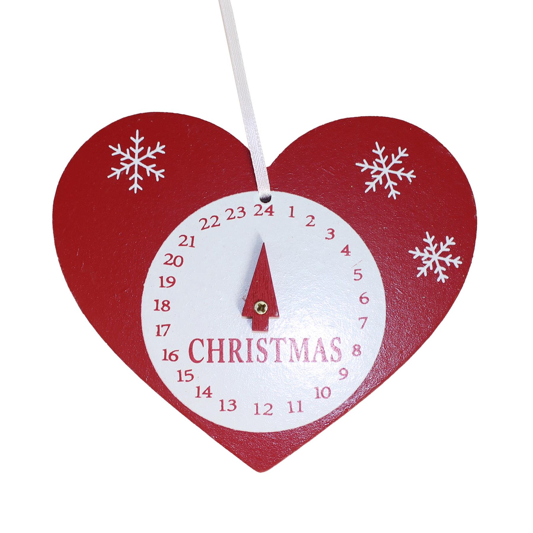 image440367275-1.jpg Christmas Wooden Advent Calendars 3x Mini Hanging Tree Decorations Star - Heart - Tree