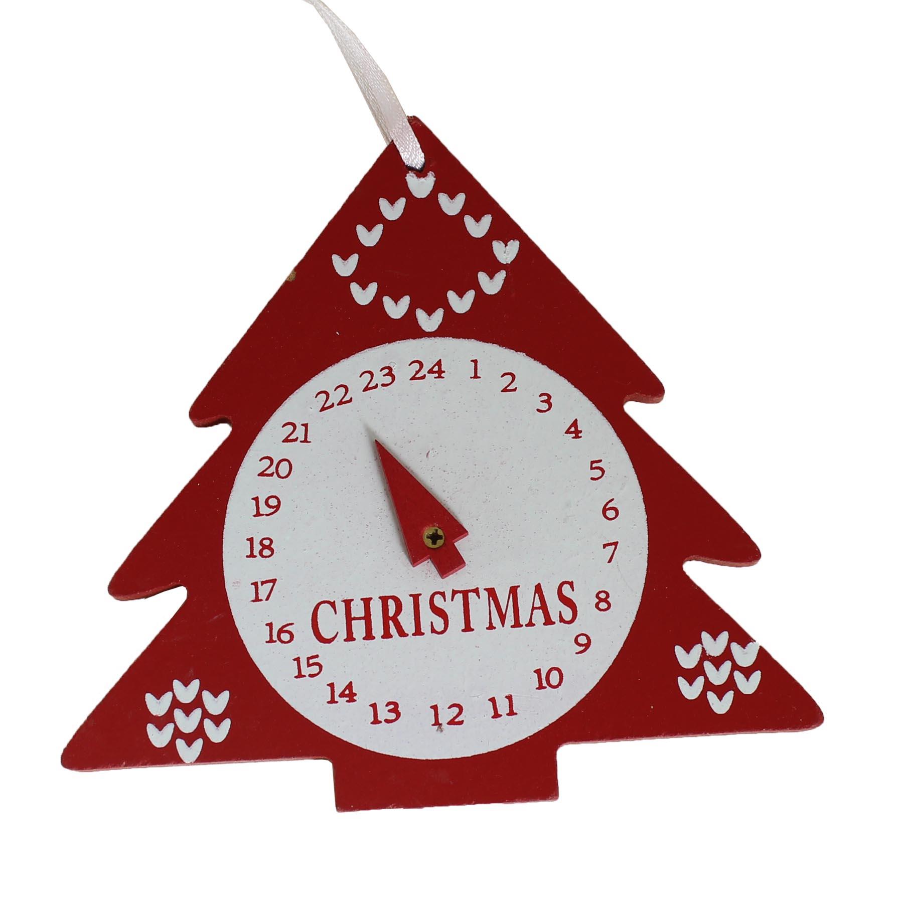image440367279-1.jpg Christmas Wooden Advent Calendars 3x Mini Hanging Tree Decorations Star - Heart - Tree