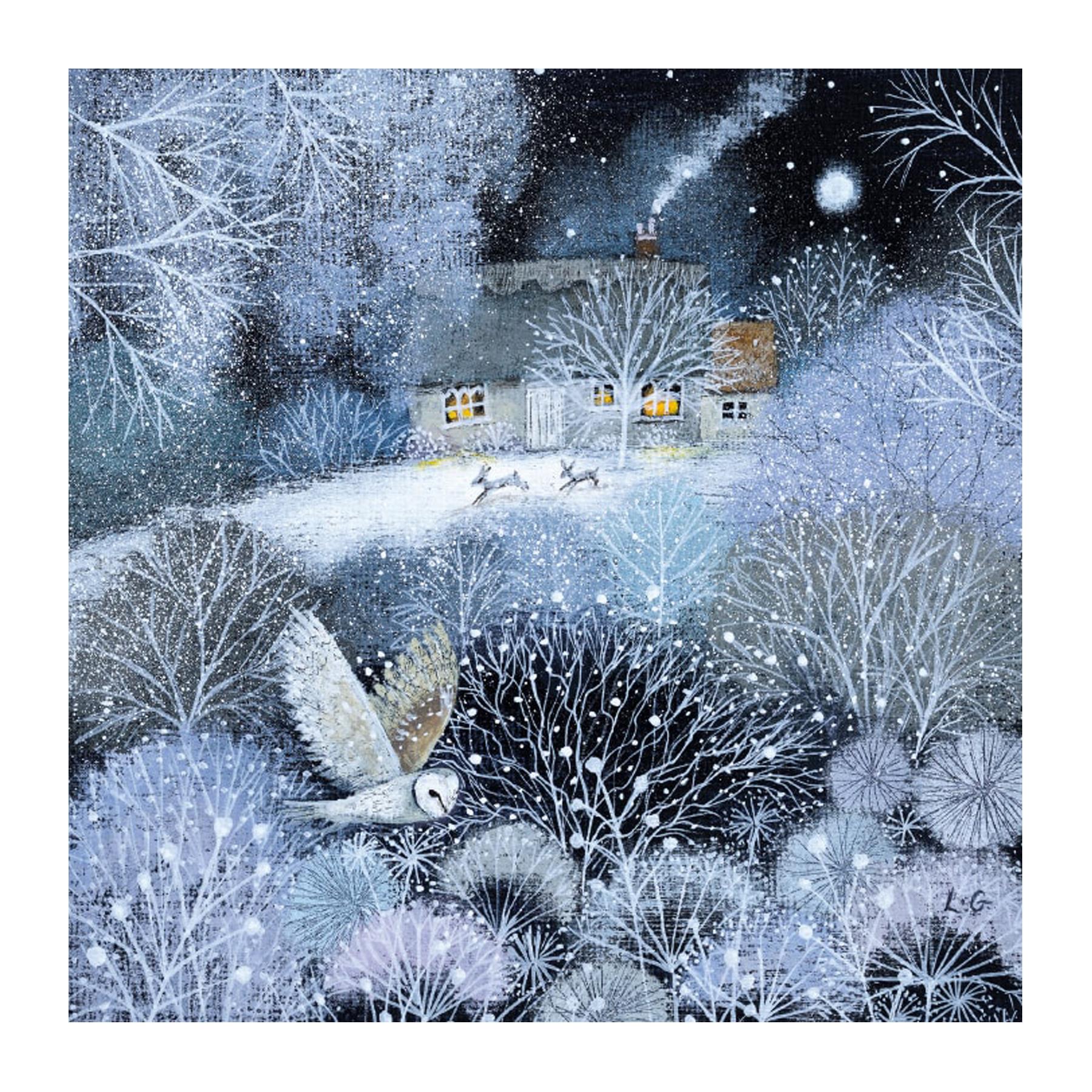 Box of 20 Charity Christmas Cards 100% Recyclable - Deep Midwinter