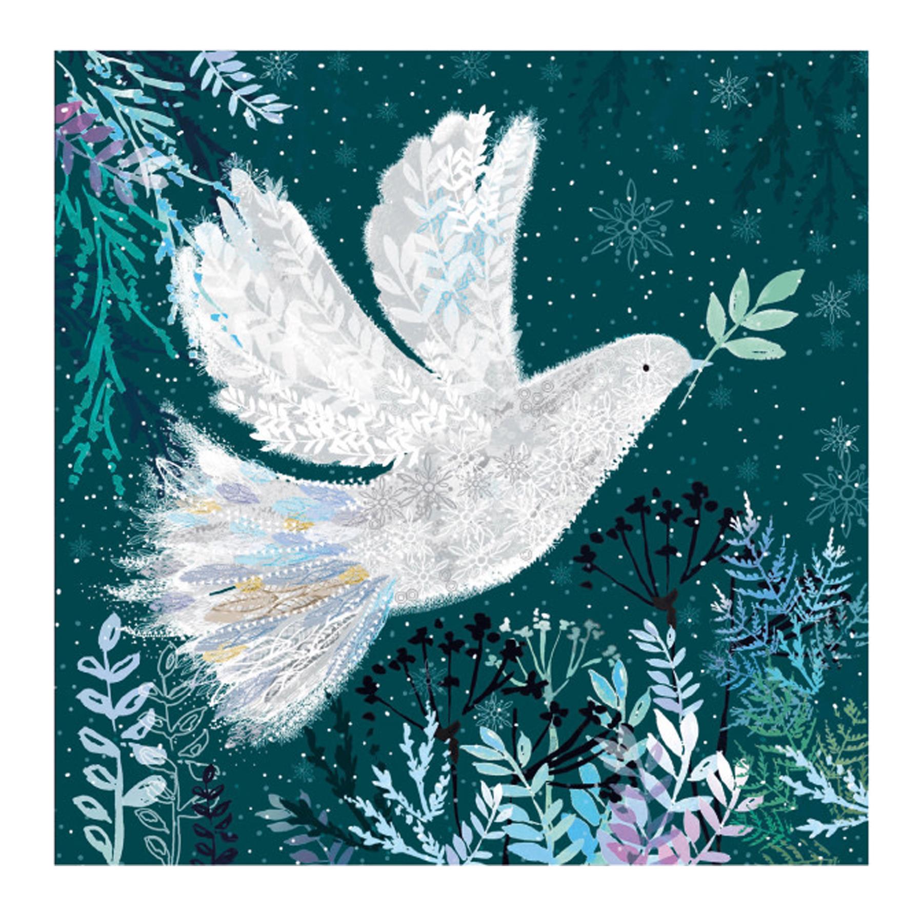 Box of 20 Charity Christmas Cards 100% Recyclable - Winter Forest