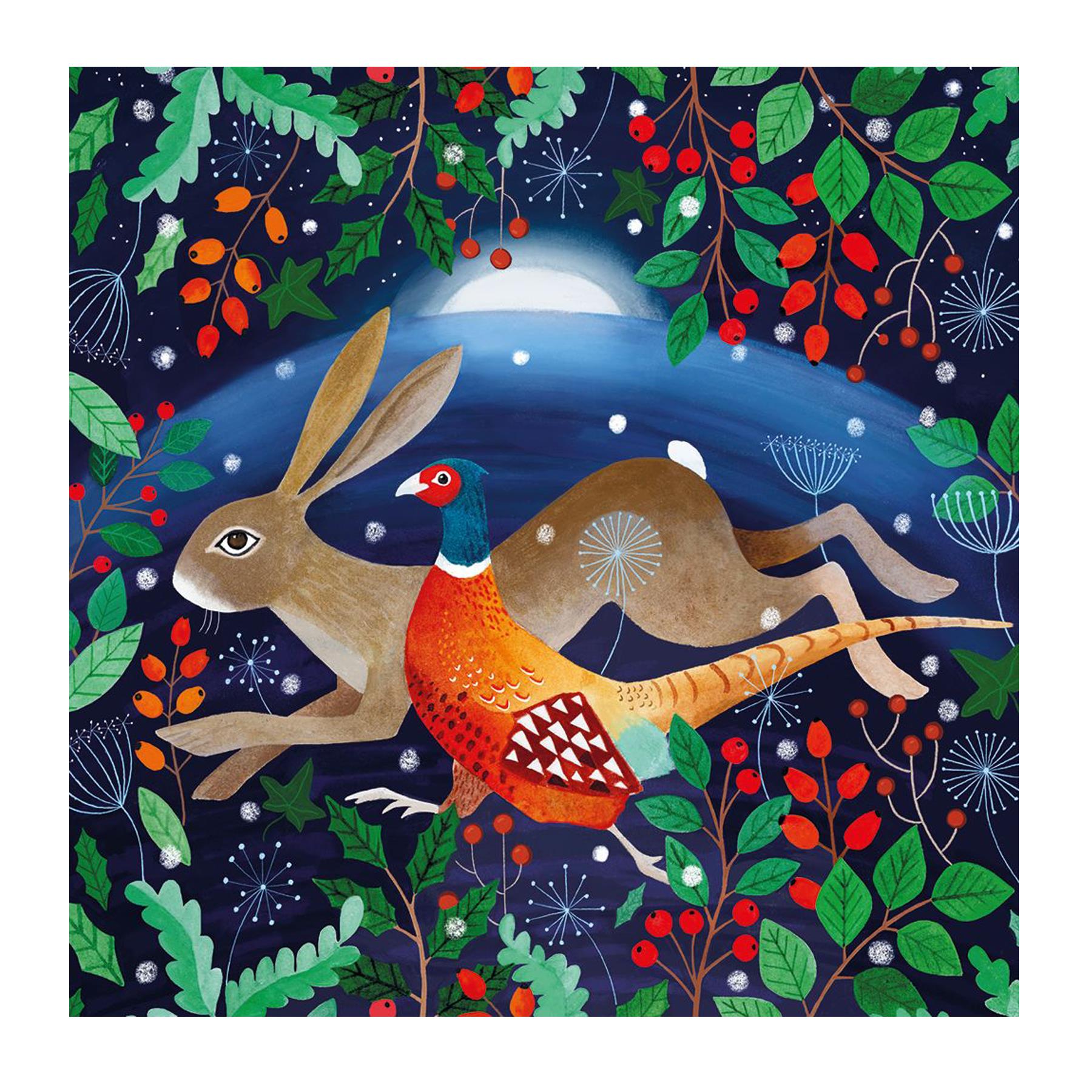 image441090628.jpg Box of 20 Charity Christmas Cards 100% Recyclable - Woodland Friends